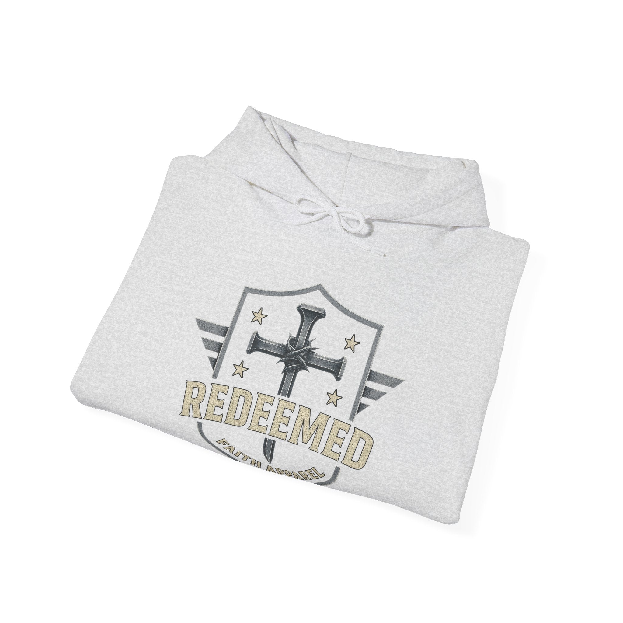 Redeemed Faith Apparel Hoodie, Galatians 2:20 Christian Hoodie, Faith Based Apparel, Jesus Hoodie, Christian Unisex Gift, Faith Clothing