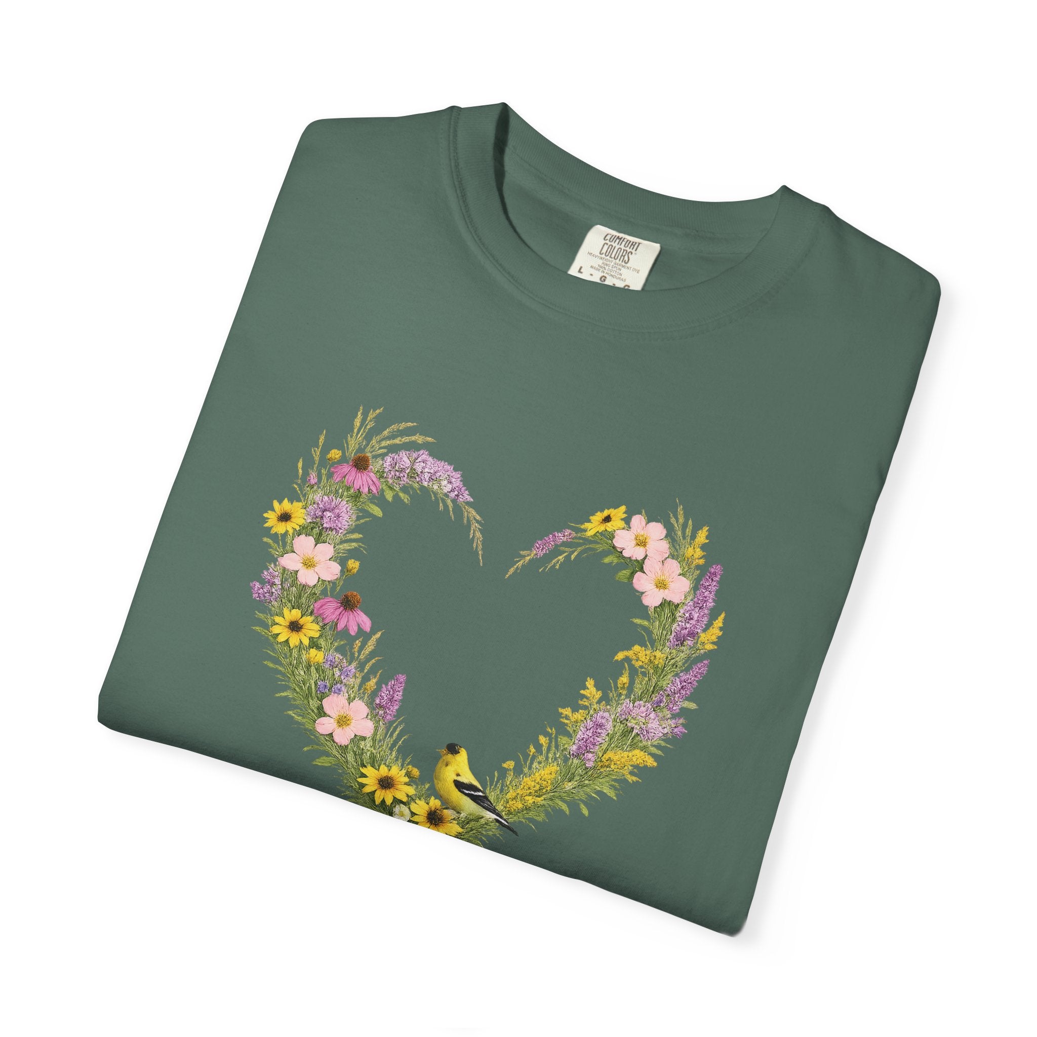 I Know The Plans I Have For You Floral Heart T-Shirt, Jeremiah 29:11 T Shirt, Christian Women Gift, Wildflower Heart, Redeemed Faith Apparel