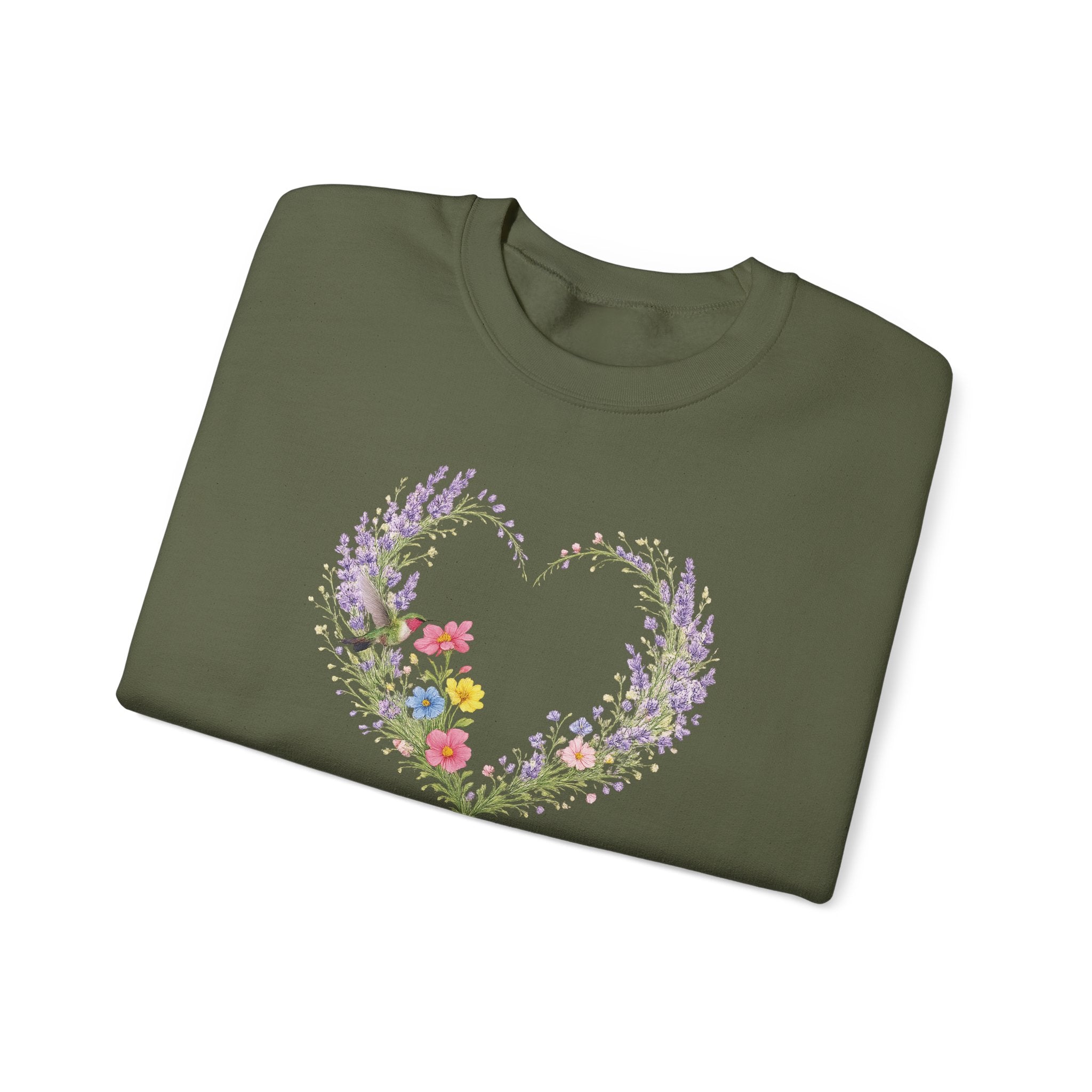 Strength and Dignity Sweatshirt, Proverbs 31:25 Christian Sweatshirt, Hummingbird Womens Gift, Boho Christian Top, Redeemed Faith Apparel
