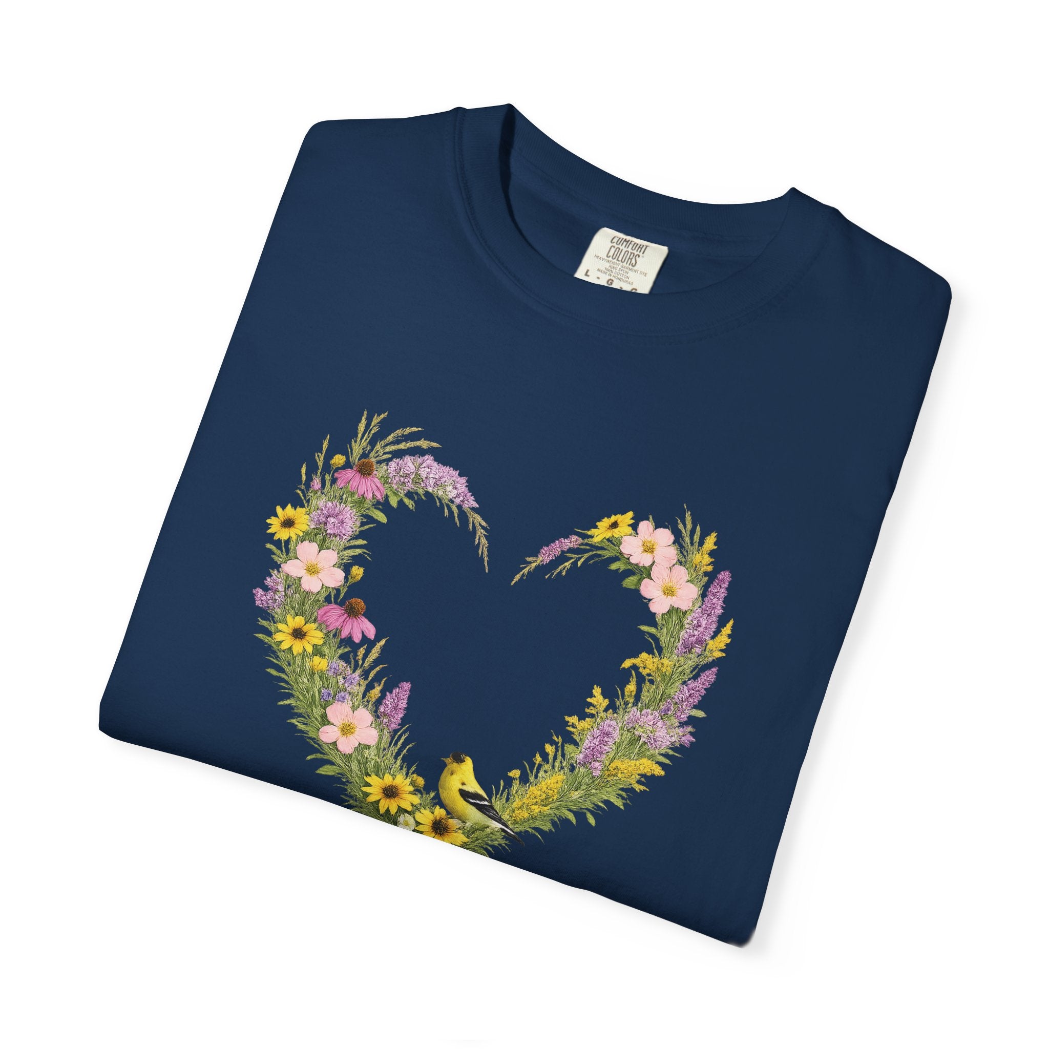 I Know The Plans I Have For You Floral Heart T-Shirt, Jeremiah 29:11 T Shirt, Christian Women Gift, Wildflower Heart, Redeemed Faith Apparel