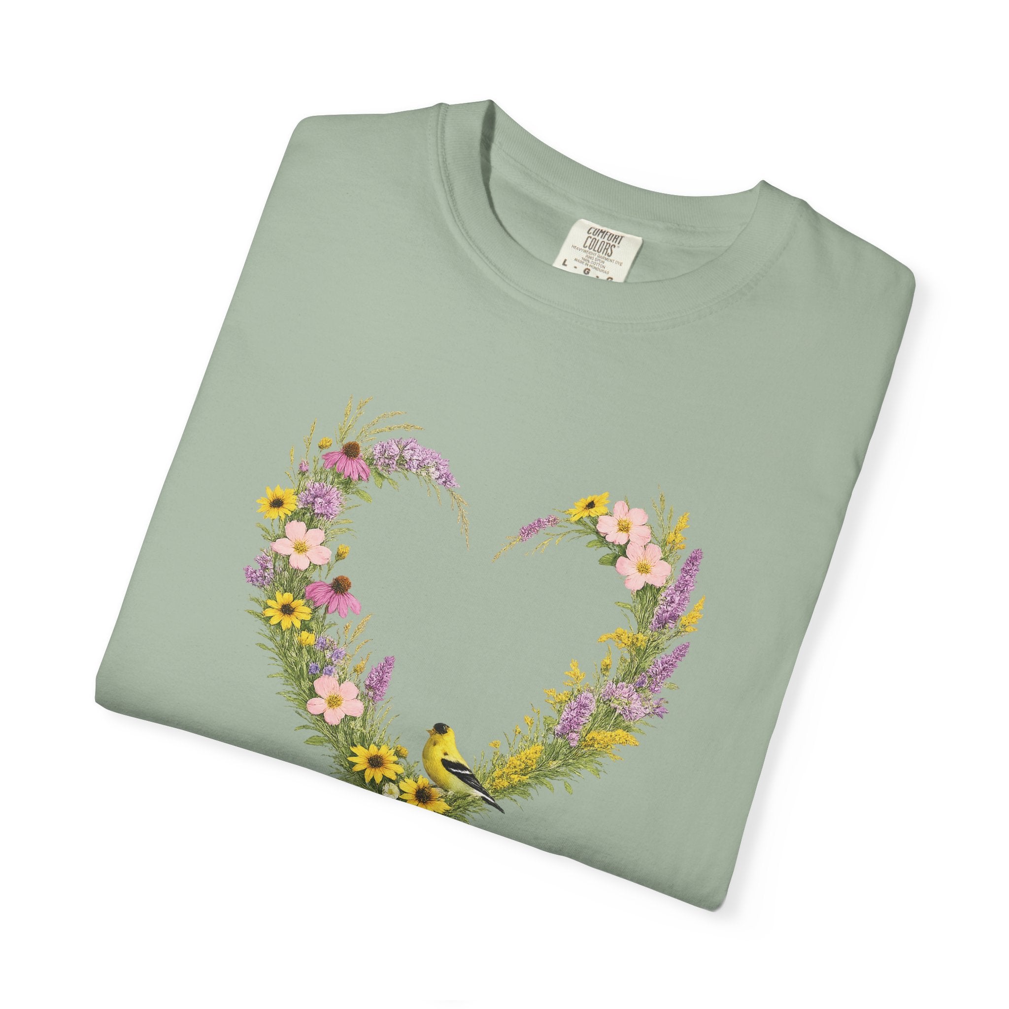 I Know The Plans I Have For You Floral Heart T-Shirt, Jeremiah 29:11 T Shirt, Christian Women Gift, Wildflower Heart, Redeemed Faith Apparel