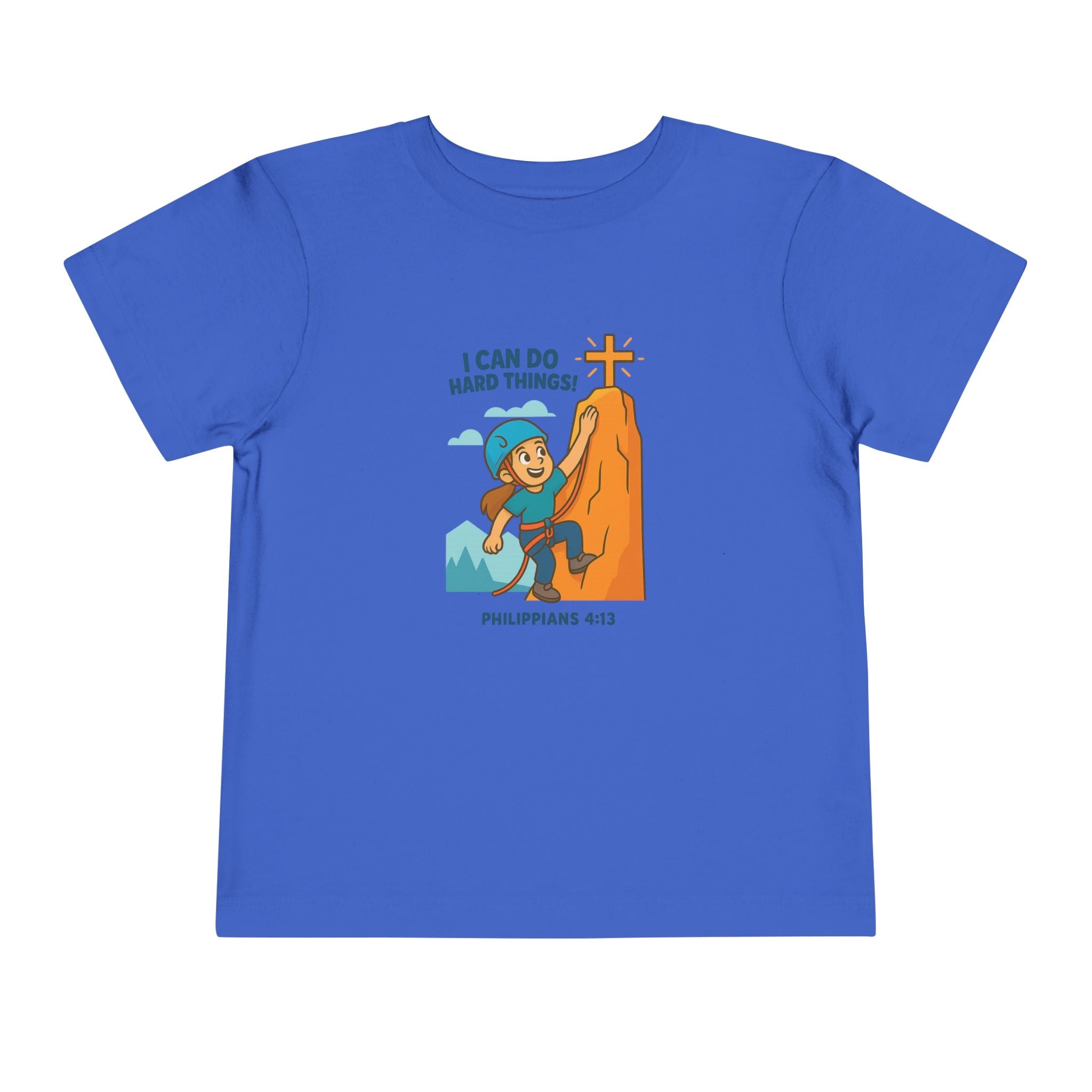 Kids Christian Shirt, I Can Do Hard Things Shirt, Philippians 4 13 Kids Shirt, Christian Kids Gift, Kids Bible Shirt, Redeemed Faith Apparel