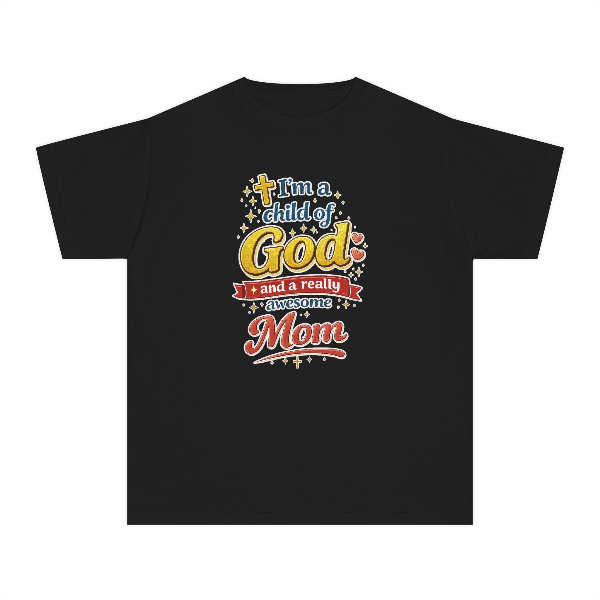 Im a Child of God Youth Shirt and Awesome Mom, Christian Family Shirt Youth, Grandma Grandpa Mom Dad Shirt, Youth Christian Faith Shirt