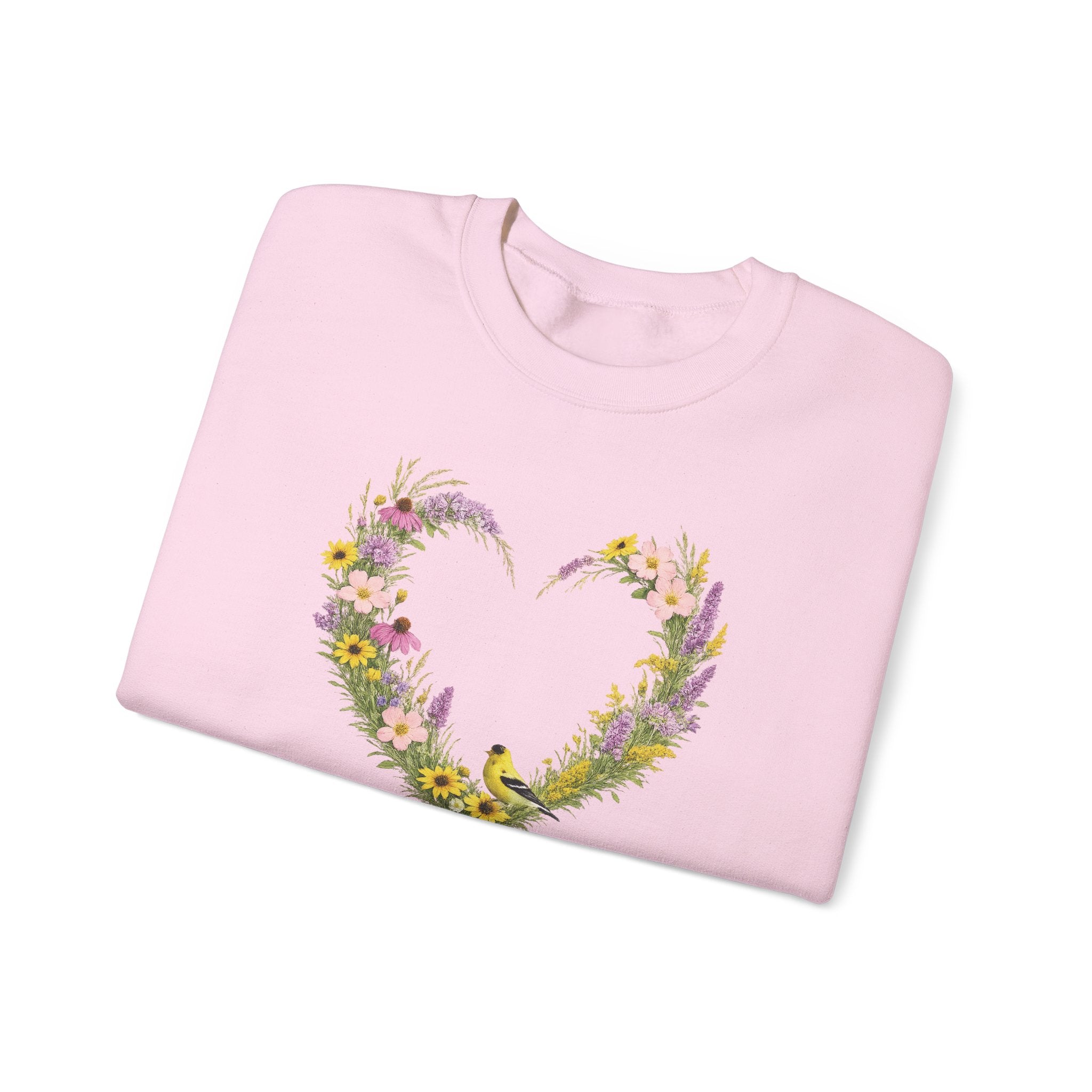 Jeremiah 29 11 Sweatshirt, Christian Floral Faith Sweatshirt, Wildflower Heart Bird Womens Gift, Redeemed Faith Apparel, Boho Sweatshirt