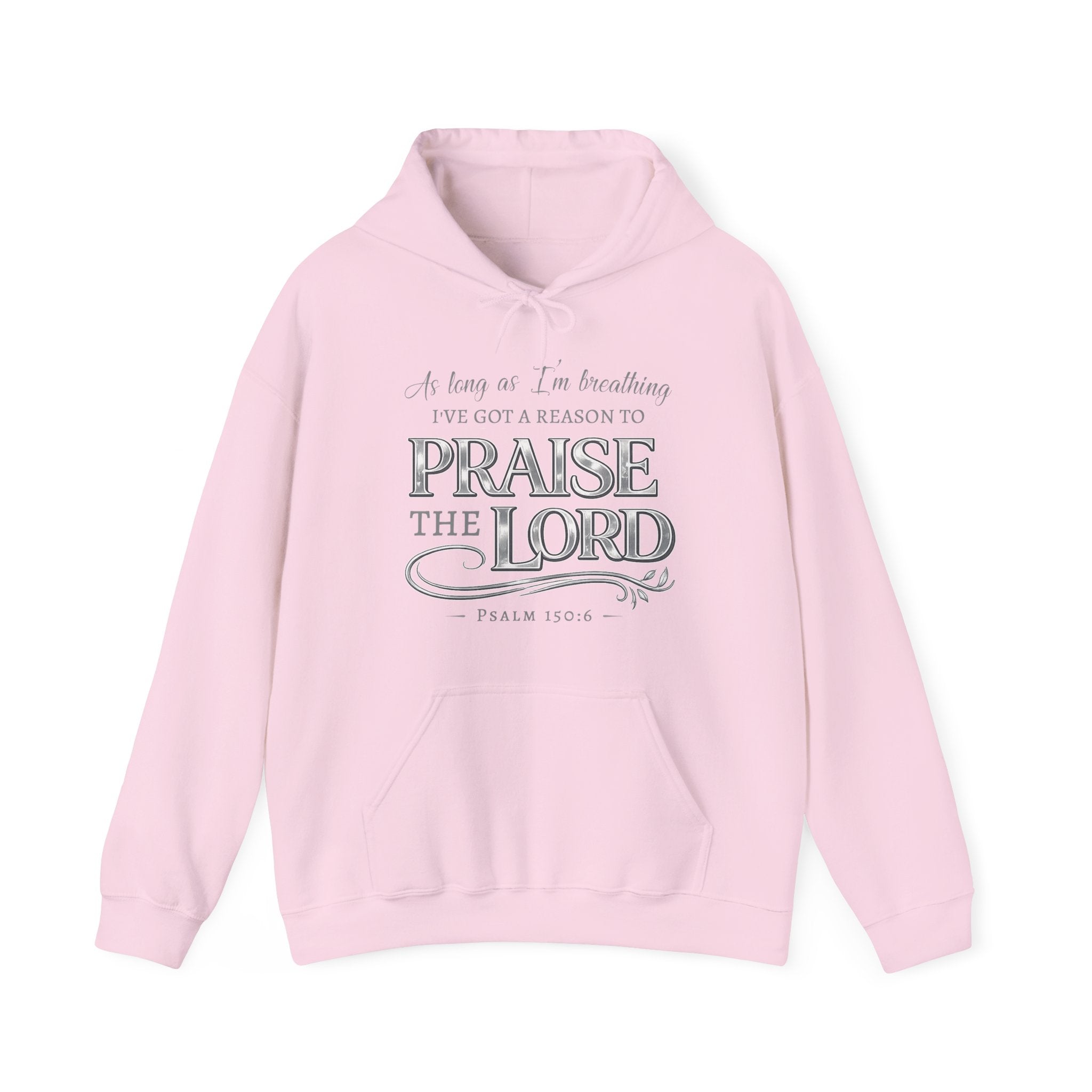 Praise The Lord Hoodie, Psalm 150:6 Christian Hoodie, As Long As Im Breathing Faith Hoodie, Worship Hoodie, Christian Gift, Redeemed Faith Apparel