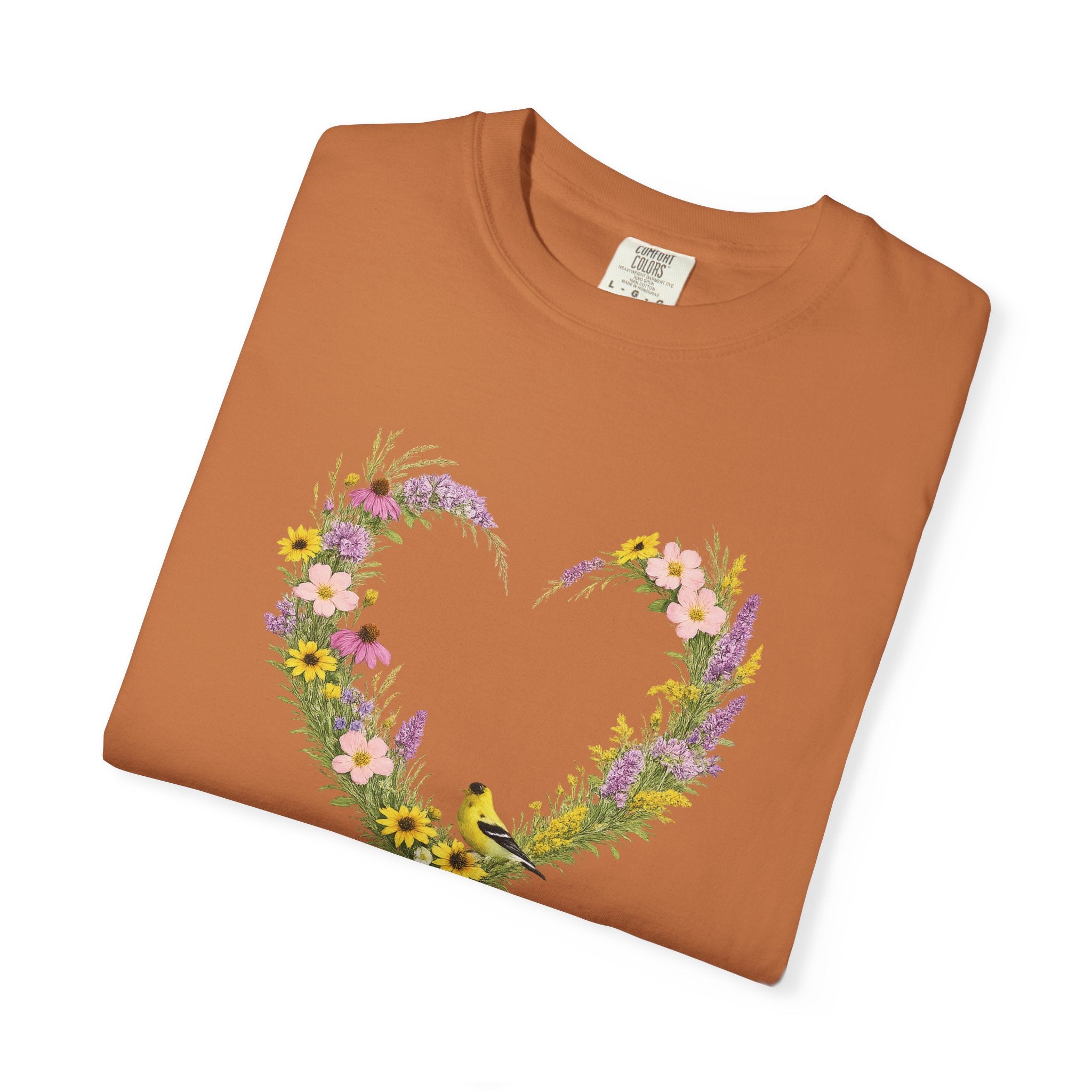 I Know The Plans I Have For You Floral Heart T-Shirt, Jeremiah 29:11 T Shirt, Christian Women Gift, Wildflower Heart, Redeemed Faith Apparel