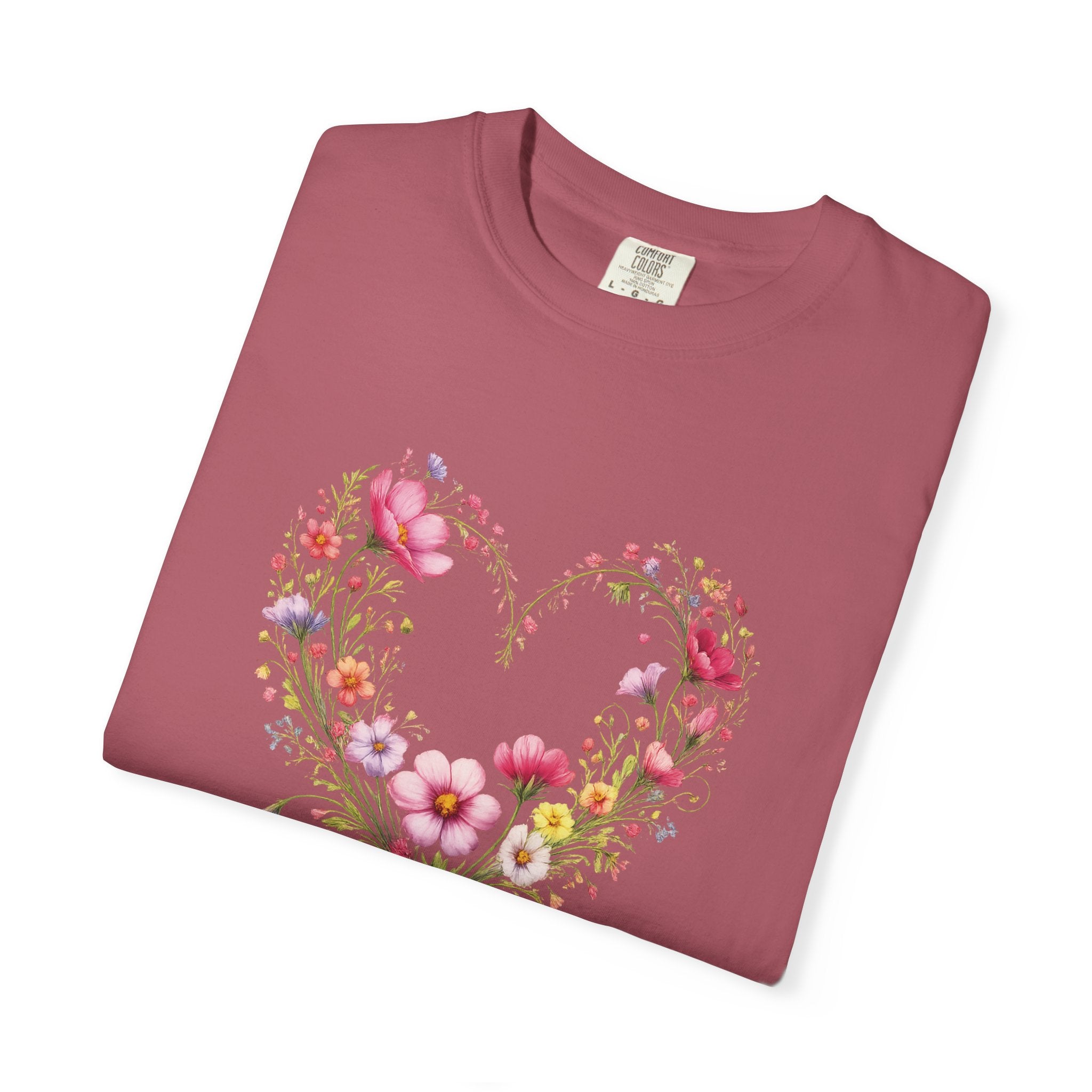 I Know The Plans I Have For You Floral Tee, Jeremiah 29:11 Christian Shirt, Christian Women Gift, Wildflower Heart, Redeemed Faith Apparel