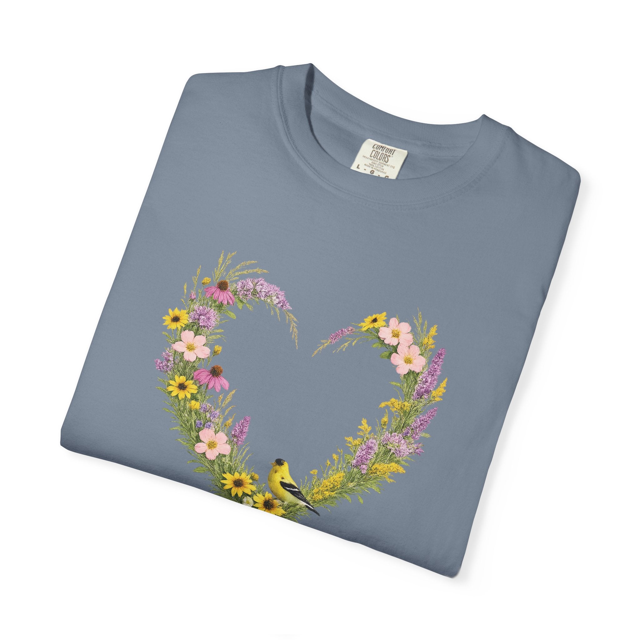 I Know The Plans I Have For You Floral Heart T-Shirt, Jeremiah 29:11 T Shirt, Christian Women Gift, Wildflower Heart, Redeemed Faith Apparel