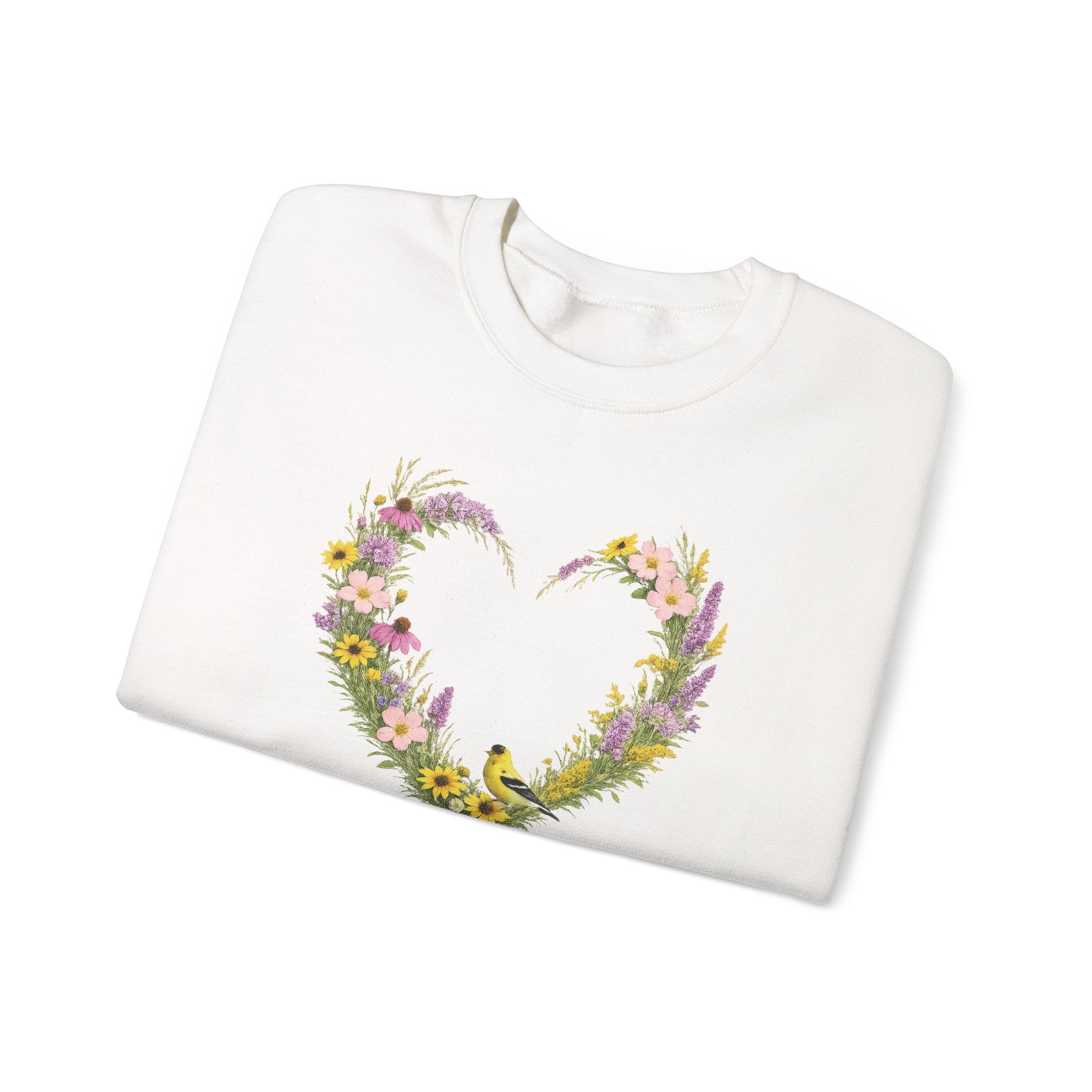 Jeremiah 29 11 Sweatshirt, Christian Floral Faith Sweatshirt, Wildflower Heart Bird Womens Gift, Redeemed Faith Apparel, Boho Sweatshirt