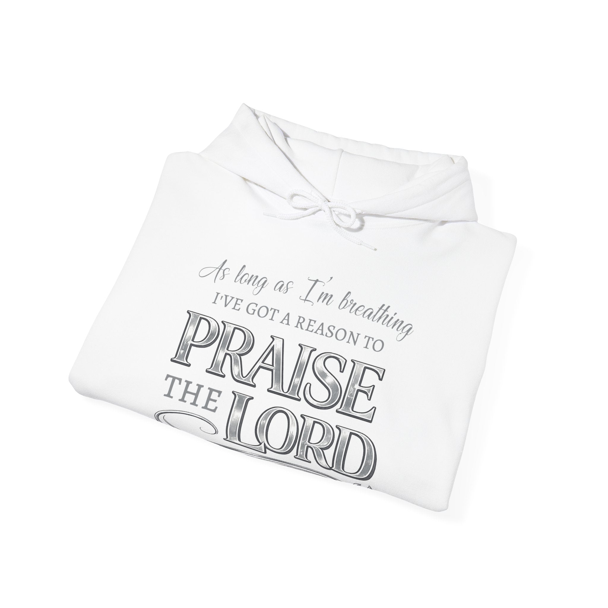 Praise The Lord Hoodie, Psalm 150:6 Christian Hoodie, As Long As Im Breathing Faith Hoodie, Worship Hoodie, Christian Gift, Redeemed Faith Apparel