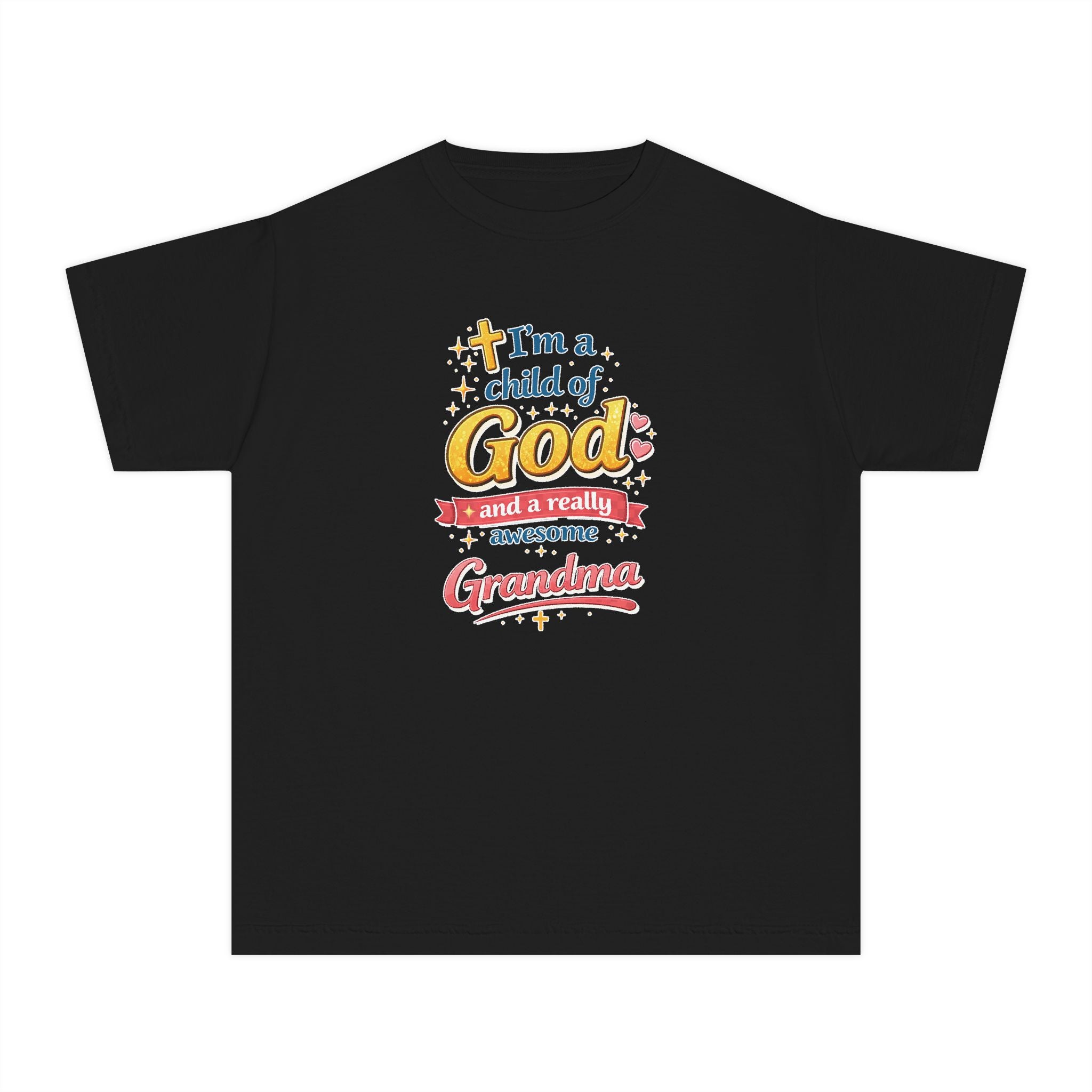 Im a Child of God Youth Shirt and Awesome Grandma, Christian Family Shirt Youth, Grandma Grandpa Mom Dad Shirt, Youth Christian Faith Shirt