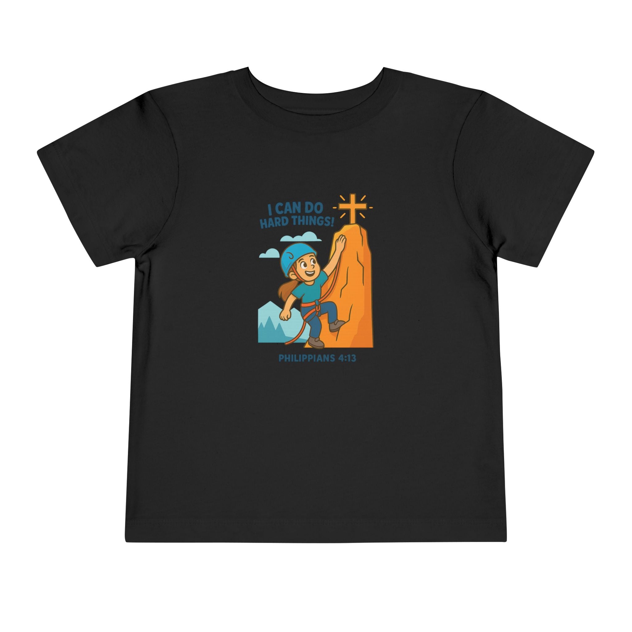 Kids Christian Shirt, I Can Do Hard Things Shirt, Philippians 4 13 Kids Shirt, Christian Kids Gift, Kids Bible Shirt, Redeemed Faith Apparel