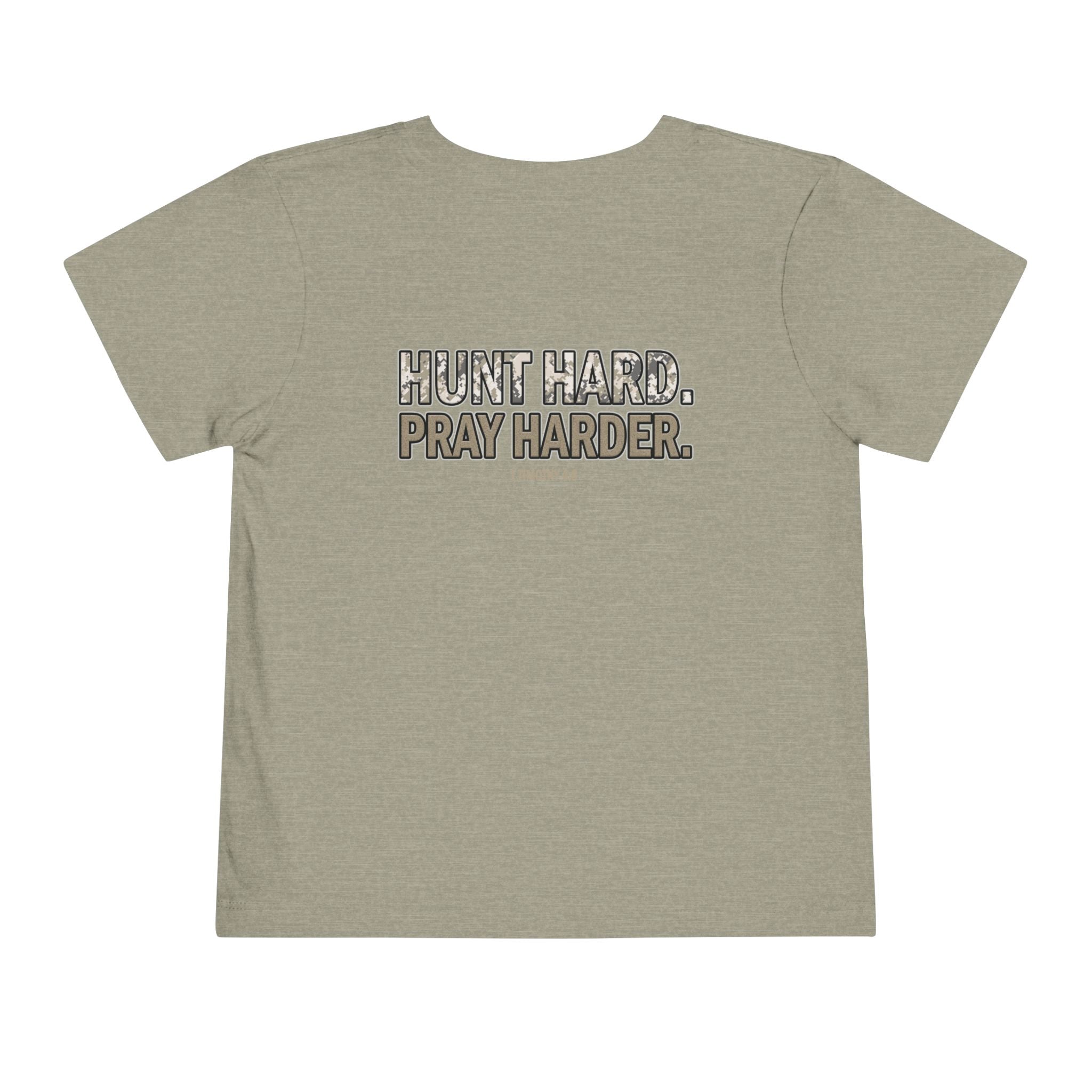 Hunt Pray Shirt, Christian Hunting Shirt Youth, Hunt Hard Pray Harder Shirt, 1 Timothy 4 8 Shirt, Kids Faith Shirt, Redeemed Faith Apparel