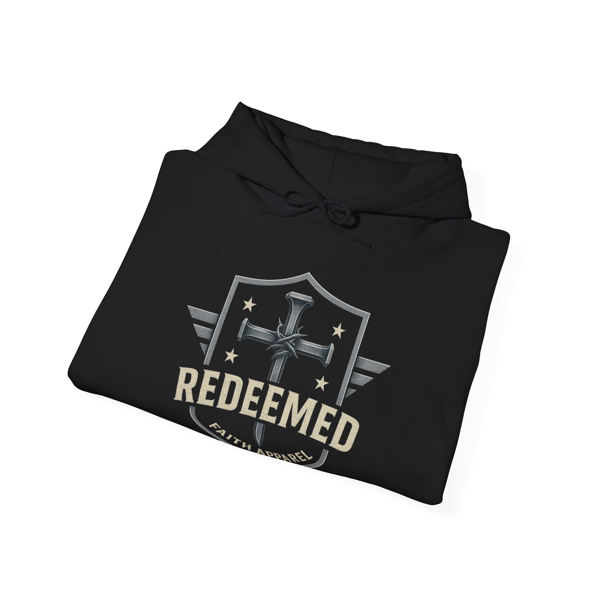 Redeemed Faith Apparel Hoodie, Galatians 2:20 Christian Hoodie, Faith Based Apparel, Jesus Hoodie, Christian Unisex Gift, Faith Clothing
