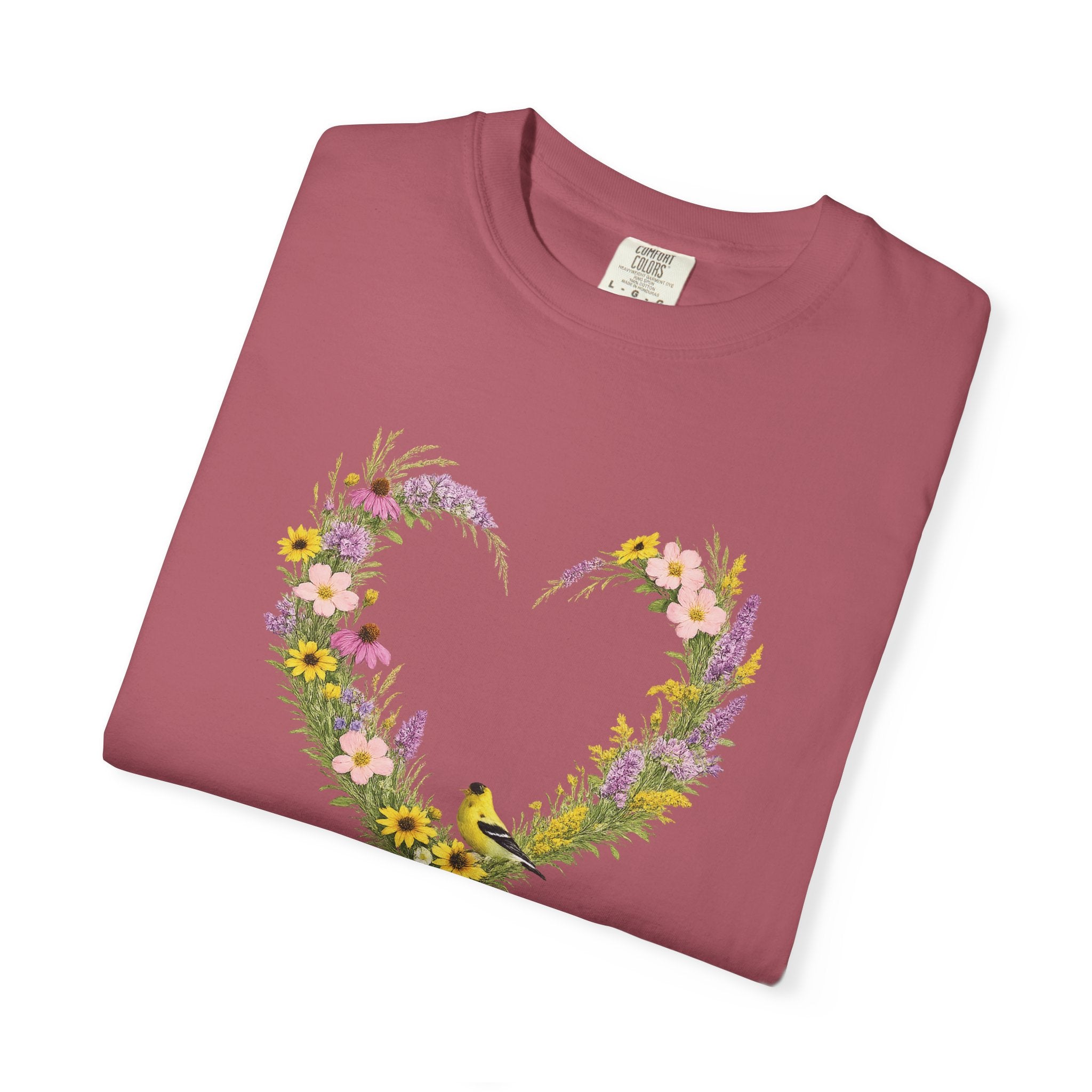 I Know The Plans I Have For You Floral Heart T-Shirt, Jeremiah 29:11 T Shirt, Christian Women Gift, Wildflower Heart, Redeemed Faith Apparel