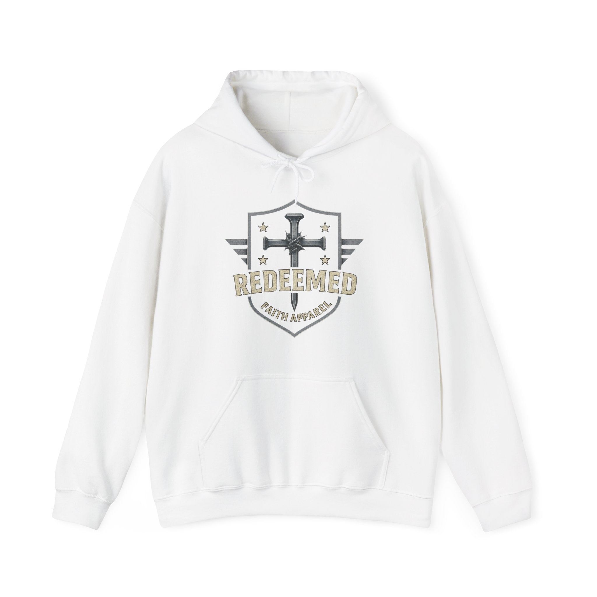 Redeemed Faith Apparel Hoodie, Galatians 2:20 Christian Hoodie, Faith Based Apparel, Jesus Hoodie, Christian Unisex Gift, Faith Clothing