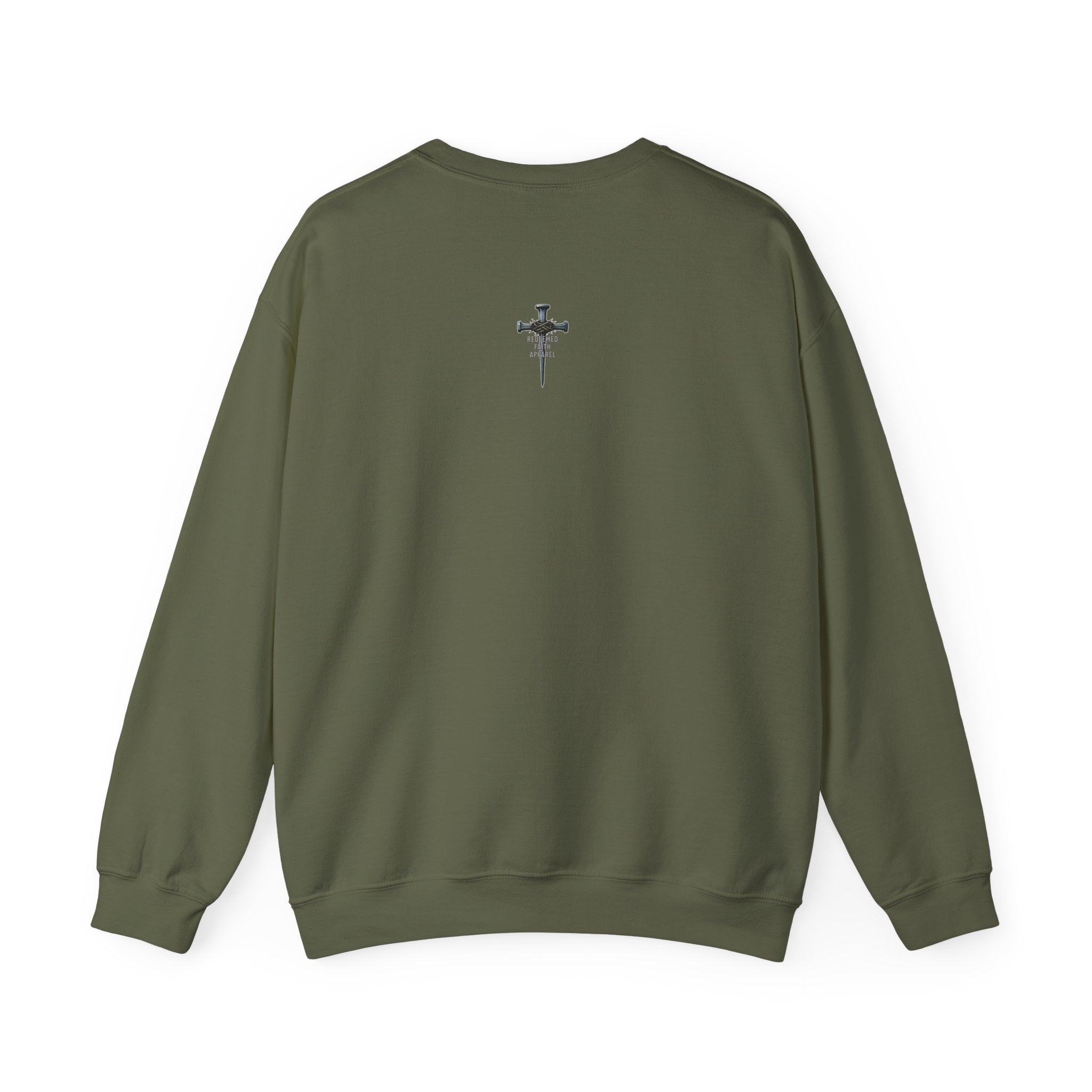 Real Men Love Jesus Lion Christian Crewneck Sweatshirt, Husband Dad Protector Hero Faith Pullover, Christian Sweater, Redeemed Faith Apparel