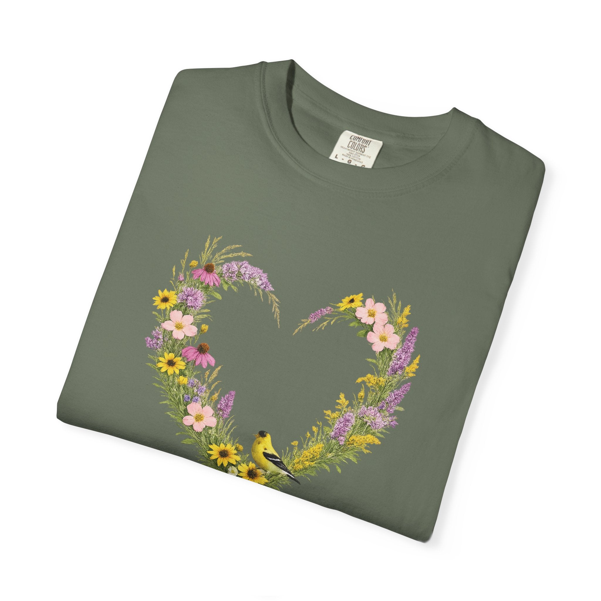 I Know The Plans I Have For You Floral Heart T-Shirt, Jeremiah 29:11 T Shirt, Christian Women Gift, Wildflower Heart, Redeemed Faith Apparel
