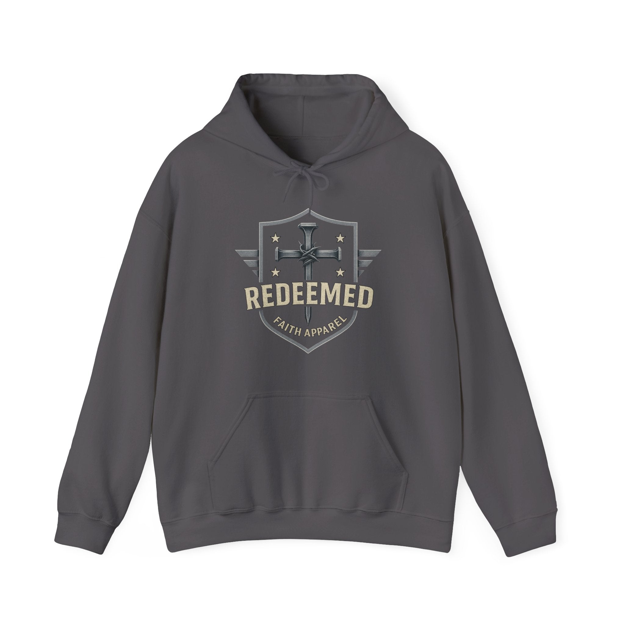 Redeemed Faith Apparel Hoodie, Galatians 2:20 Christian Hoodie, Faith Based Apparel, Jesus Hoodie, Christian Unisex Gift, Faith Clothing