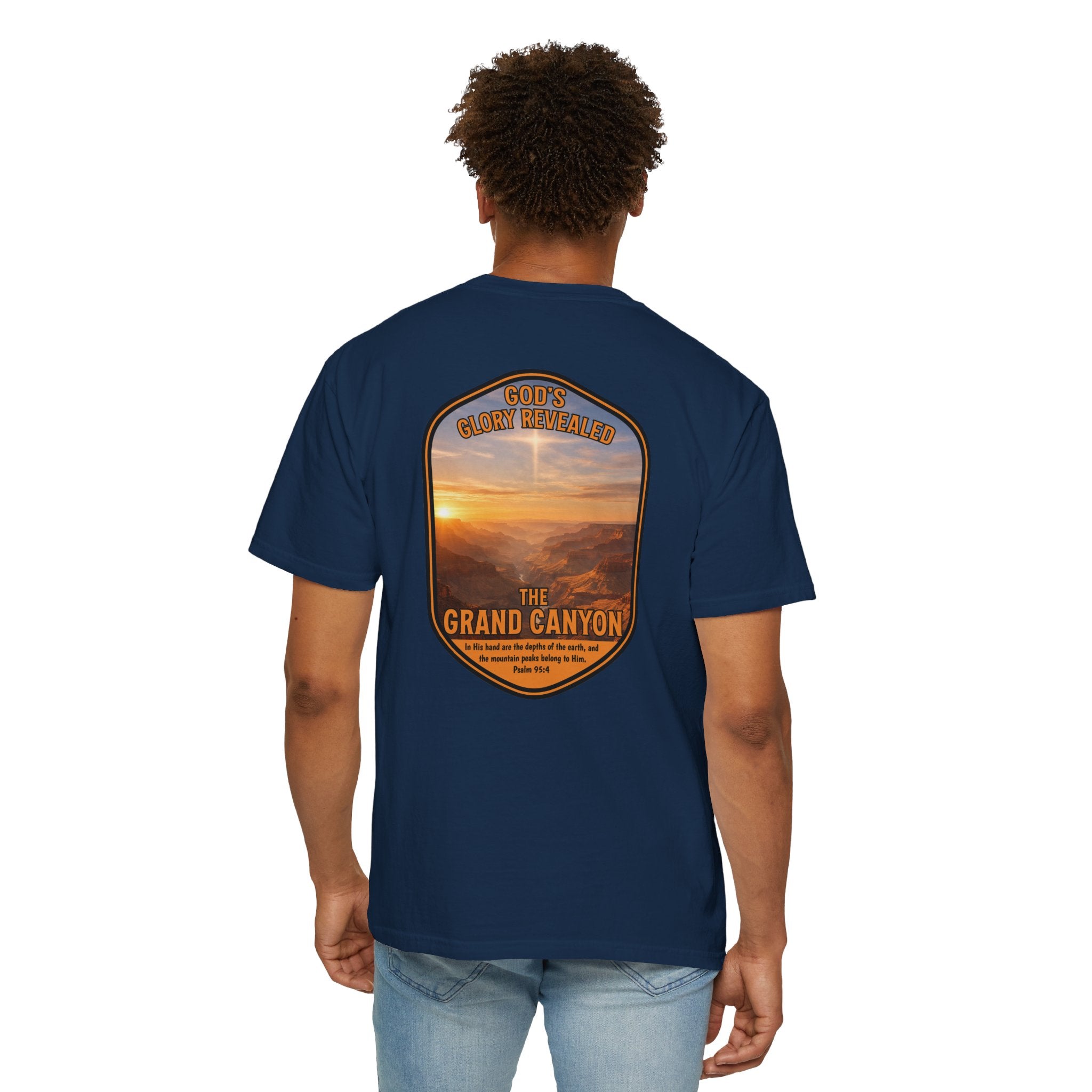 AZ-Grand Canyon Christian T Shirt, Arizona Faith Shirt, Gods Glory Revealed Shirt, Psalm 95 Bible Verse Shirt, God Bless America Collection
