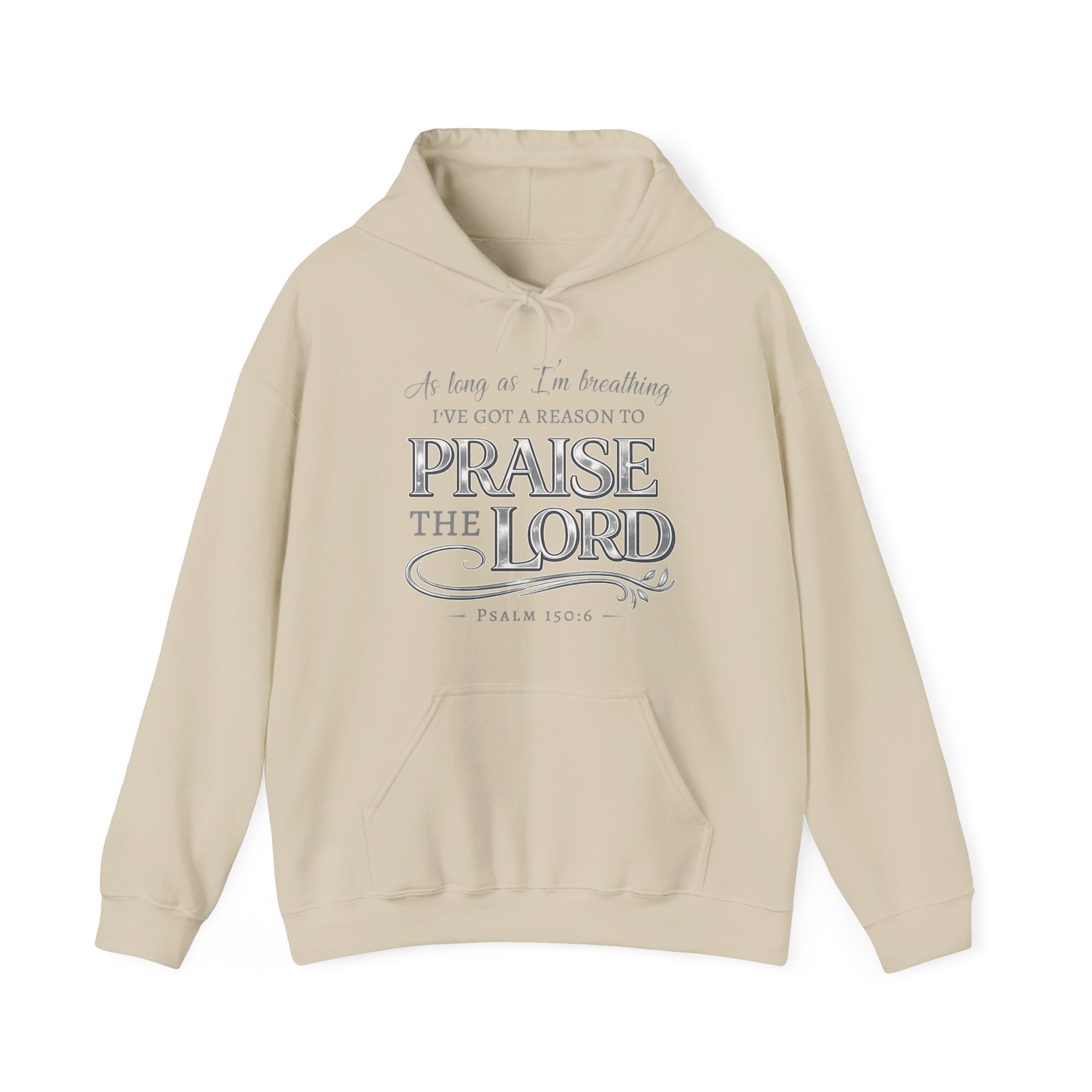Praise The Lord Hoodie, Psalm 150:6 Christian Hoodie, As Long As Im Breathing Faith Hoodie, Worship Hoodie, Christian Gift, Redeemed Faith Apparel