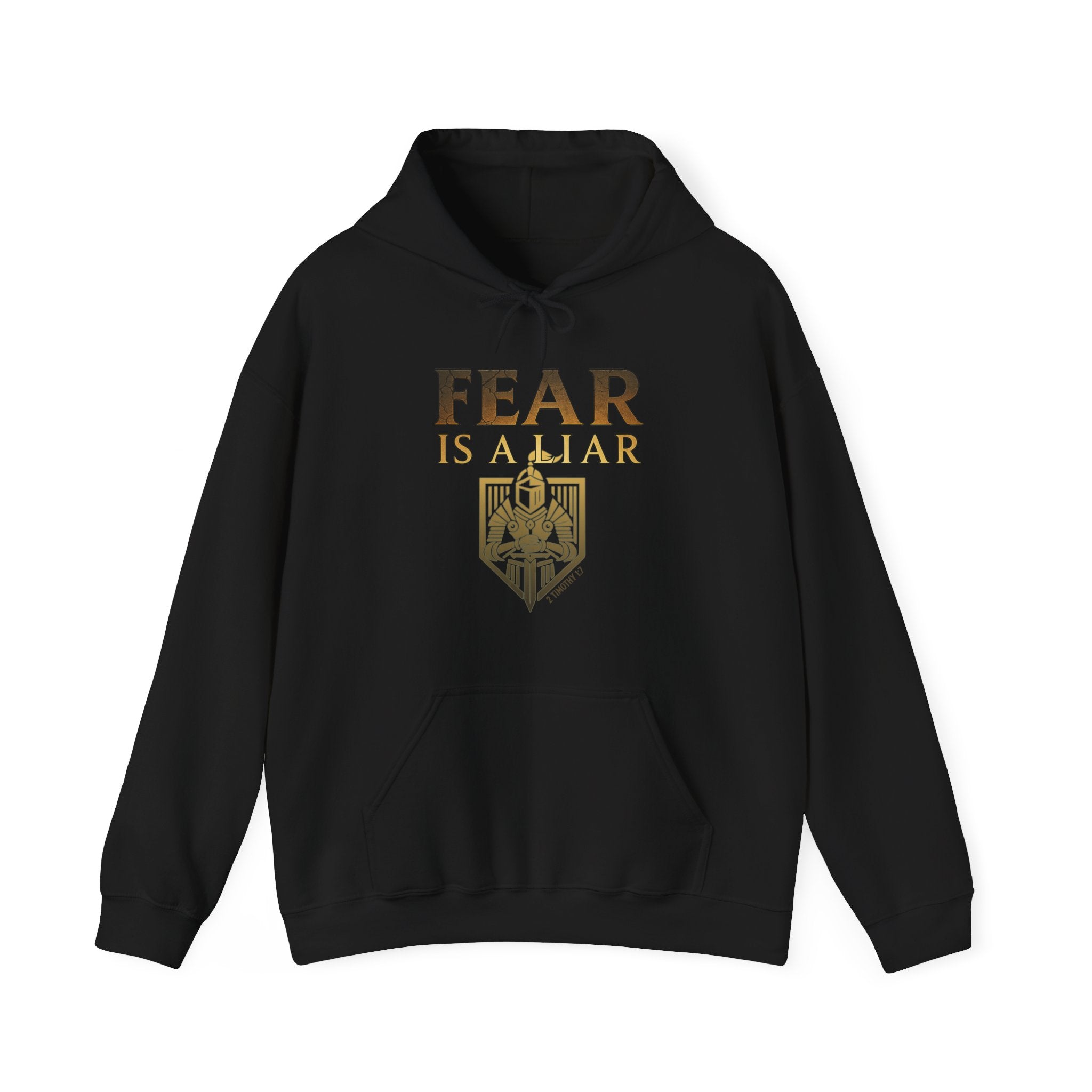 Fear Is A Liar Hoodie, Christian Encouragement Hoodie, Faith Over Fear Hoodie, Christian Hoodie for Women, Inspirational Gift, Redeemed Faith Apparel