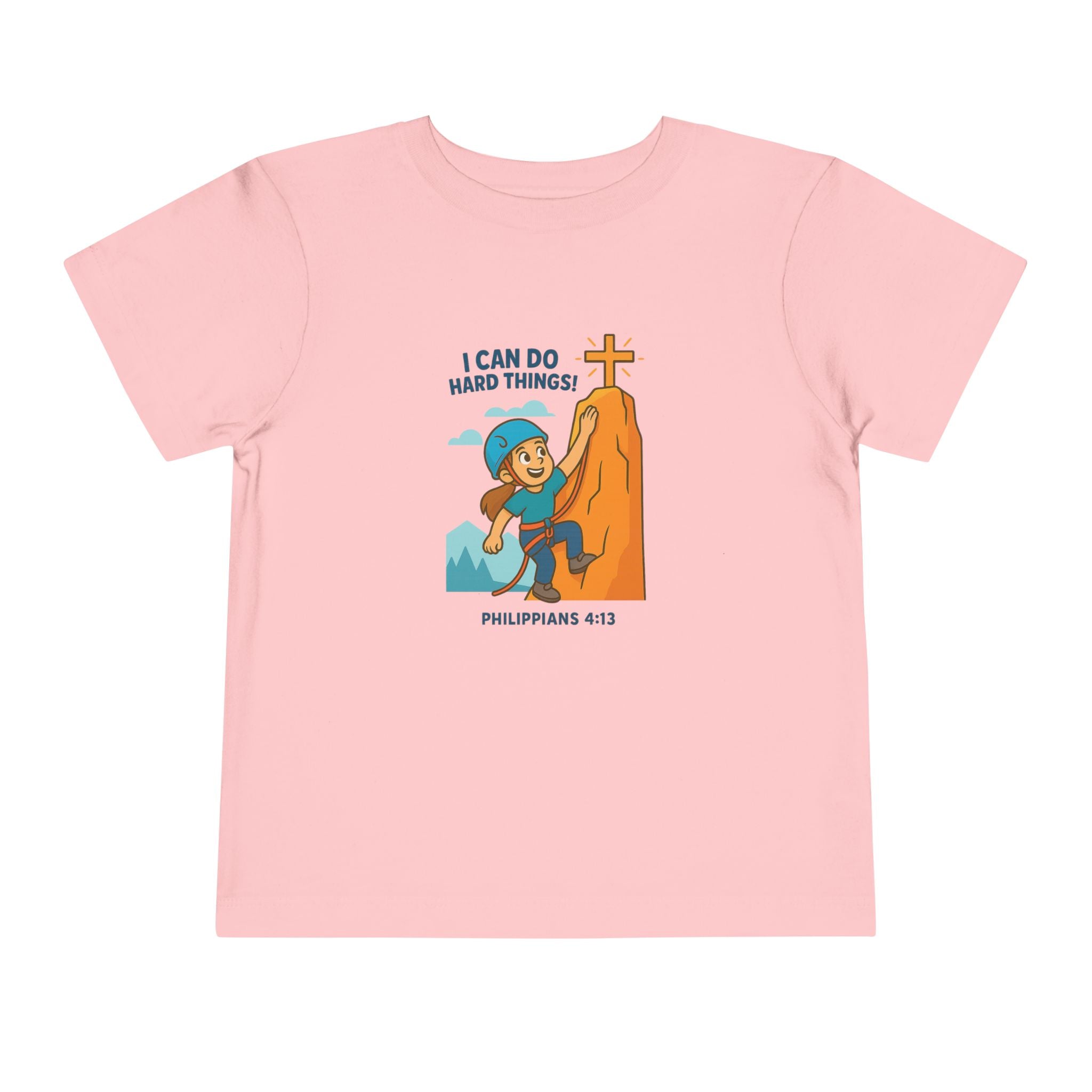 Kids Christian Shirt, I Can Do Hard Things Shirt, Philippians 4 13 Kids Shirt, Christian Kids Gift, Kids Bible Shirt, Redeemed Faith Apparel