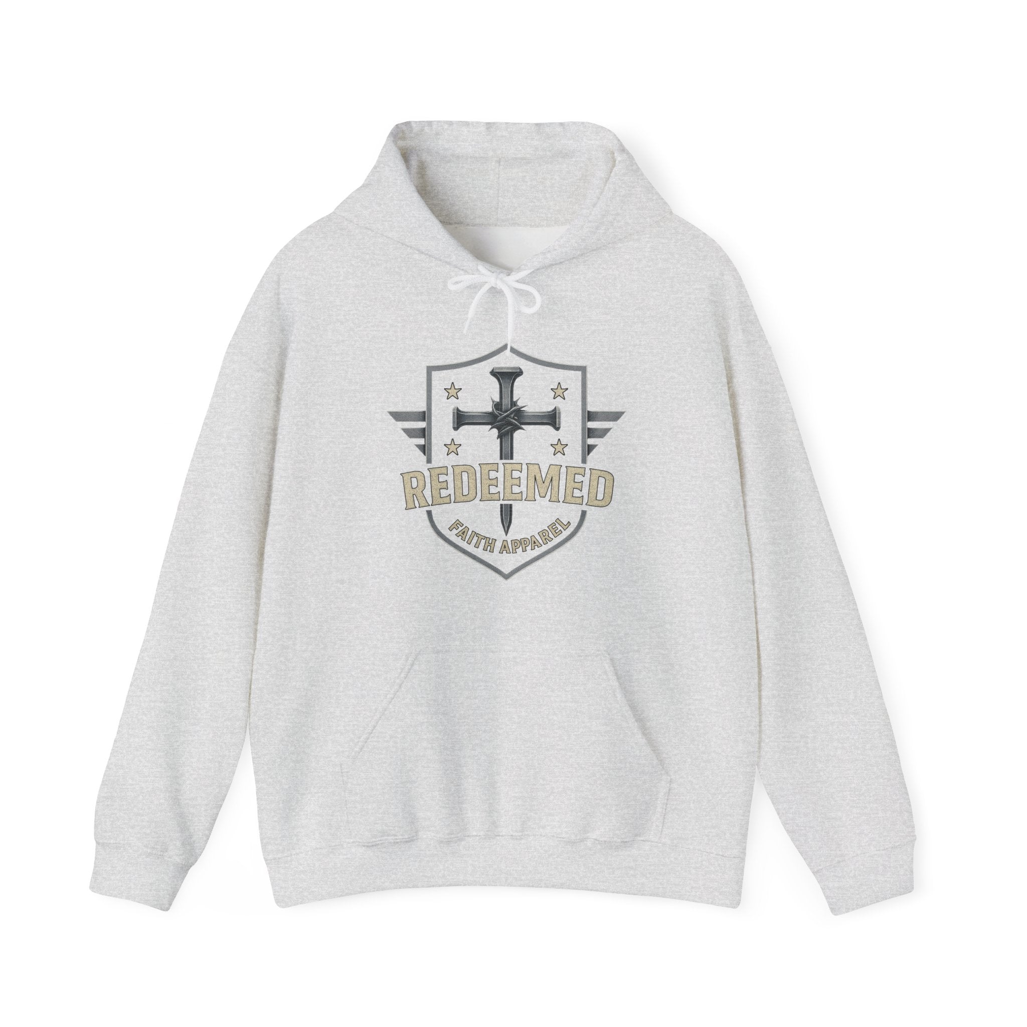 Redeemed Faith Apparel Hoodie, Galatians 2:20 Christian Hoodie, Faith Based Apparel, Jesus Hoodie, Christian Unisex Gift, Faith Clothing