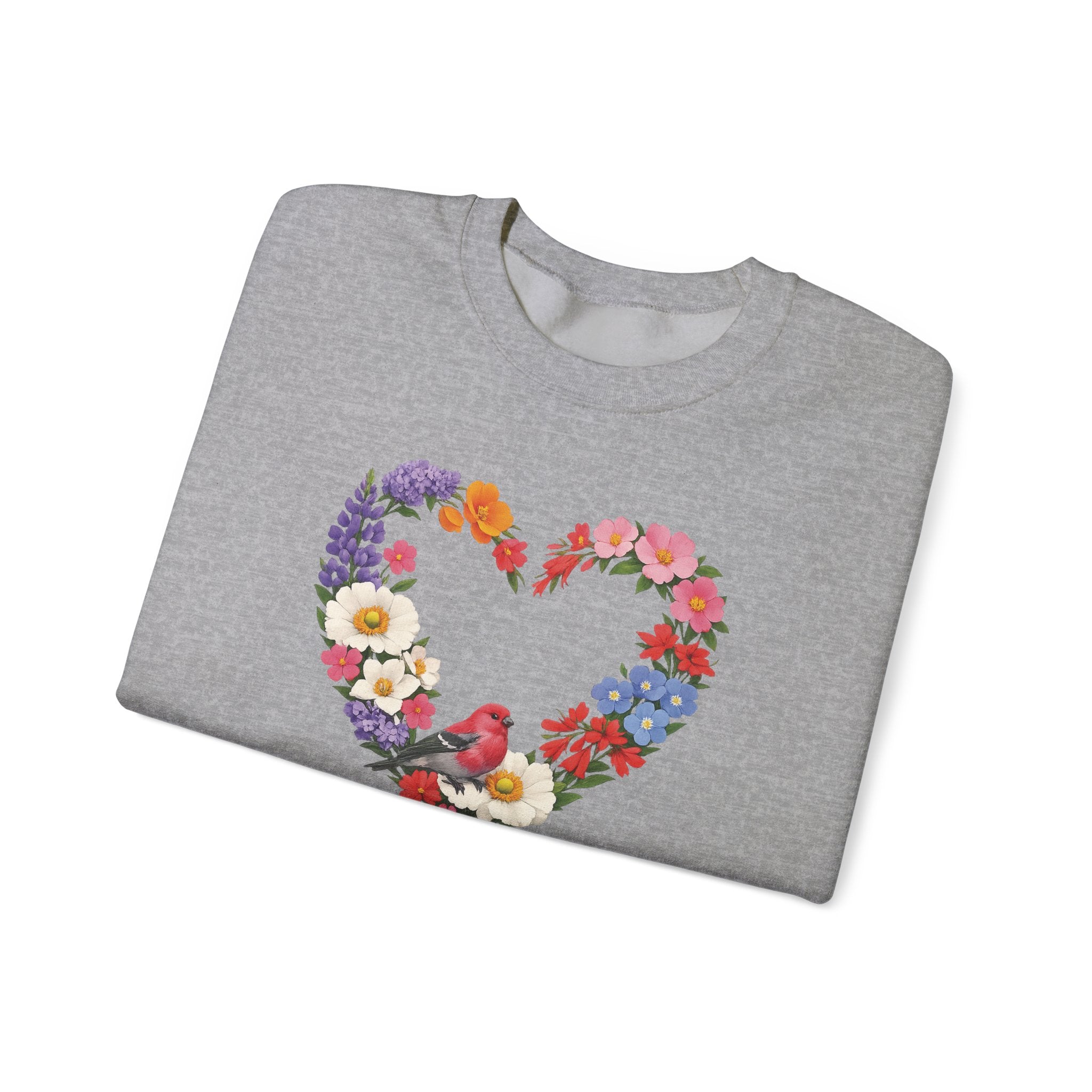 2 Timothy 1:7 Sweatshirt, God Gave Us a Spirit of Power, Love, Self Discipline, Bird Faith Womens Gift, Boho Top, Redeemed Faith Apparel
