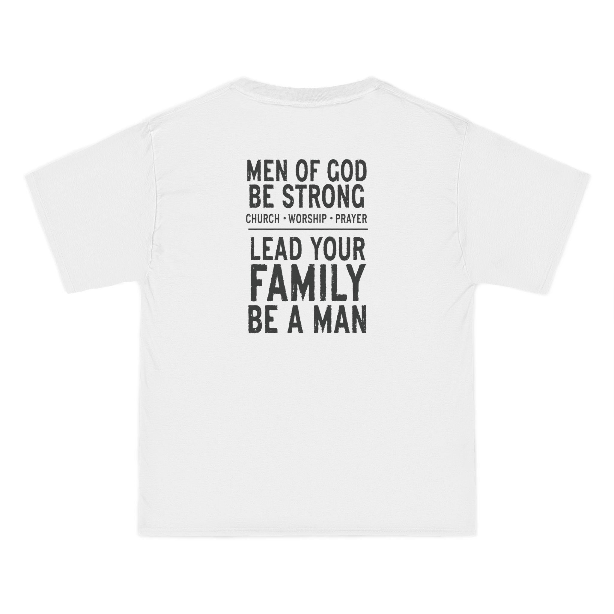 Men of God T-Shirt: Christian Ministry, Be Strong