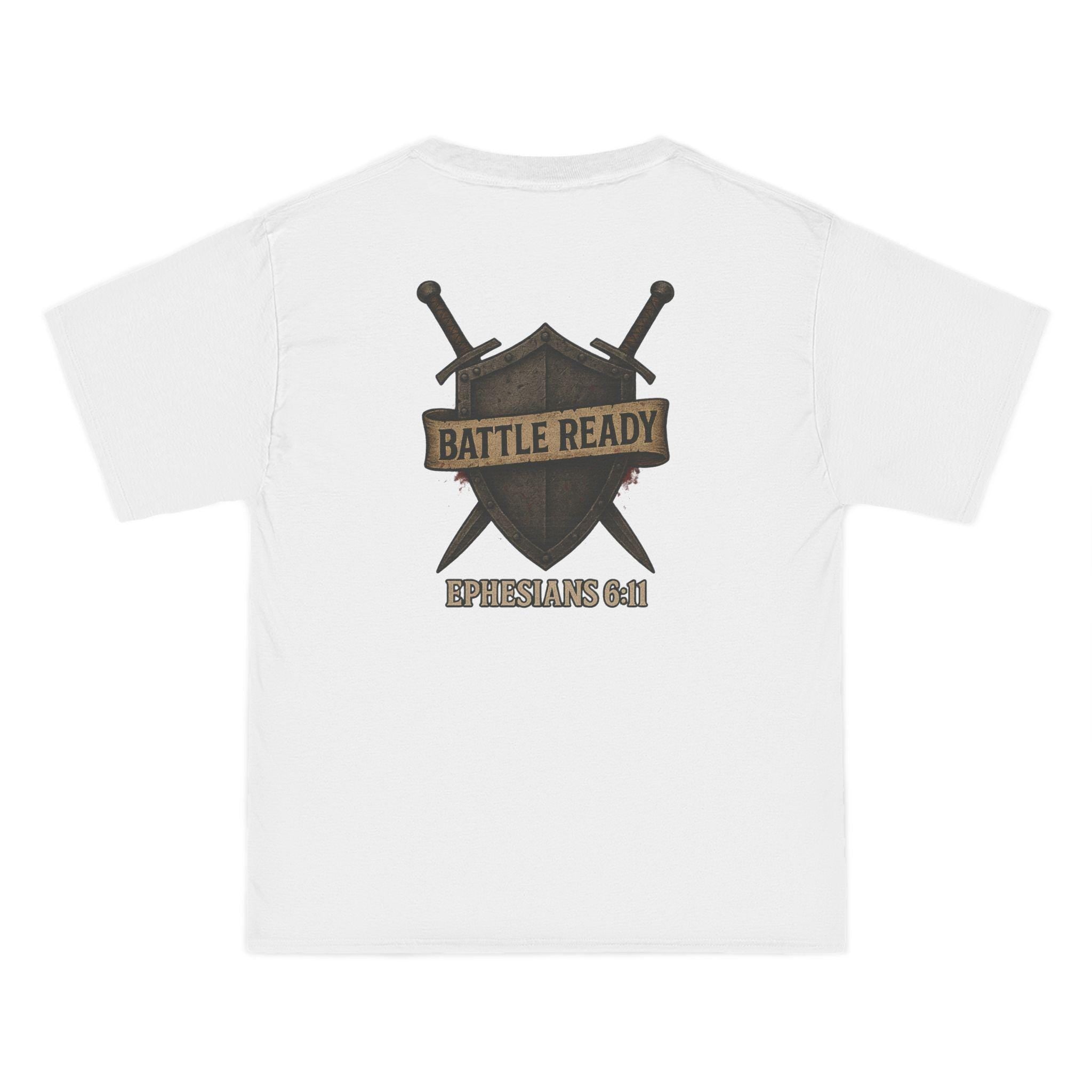 Christian Armor of God T-Shirt, Spiritual Warfare Tee, Crossed Swords Shirt, Faith Apparel, Unisex Christian Clothing, Christian Gifts