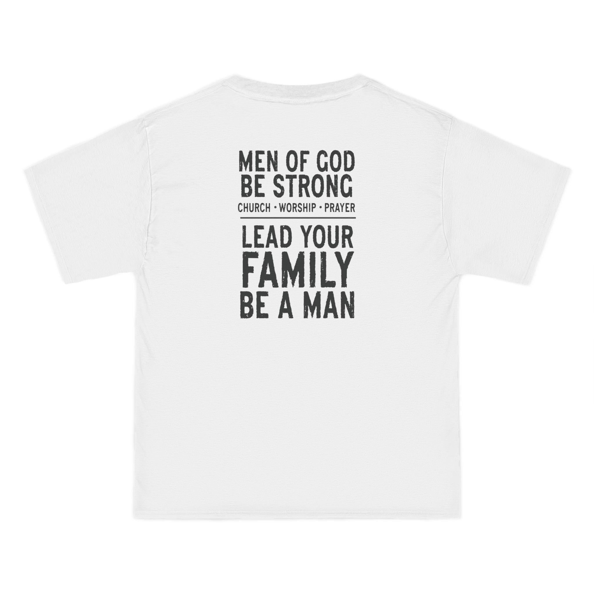 Men of God Christian T-Shirt: Faith Ministry Tee
