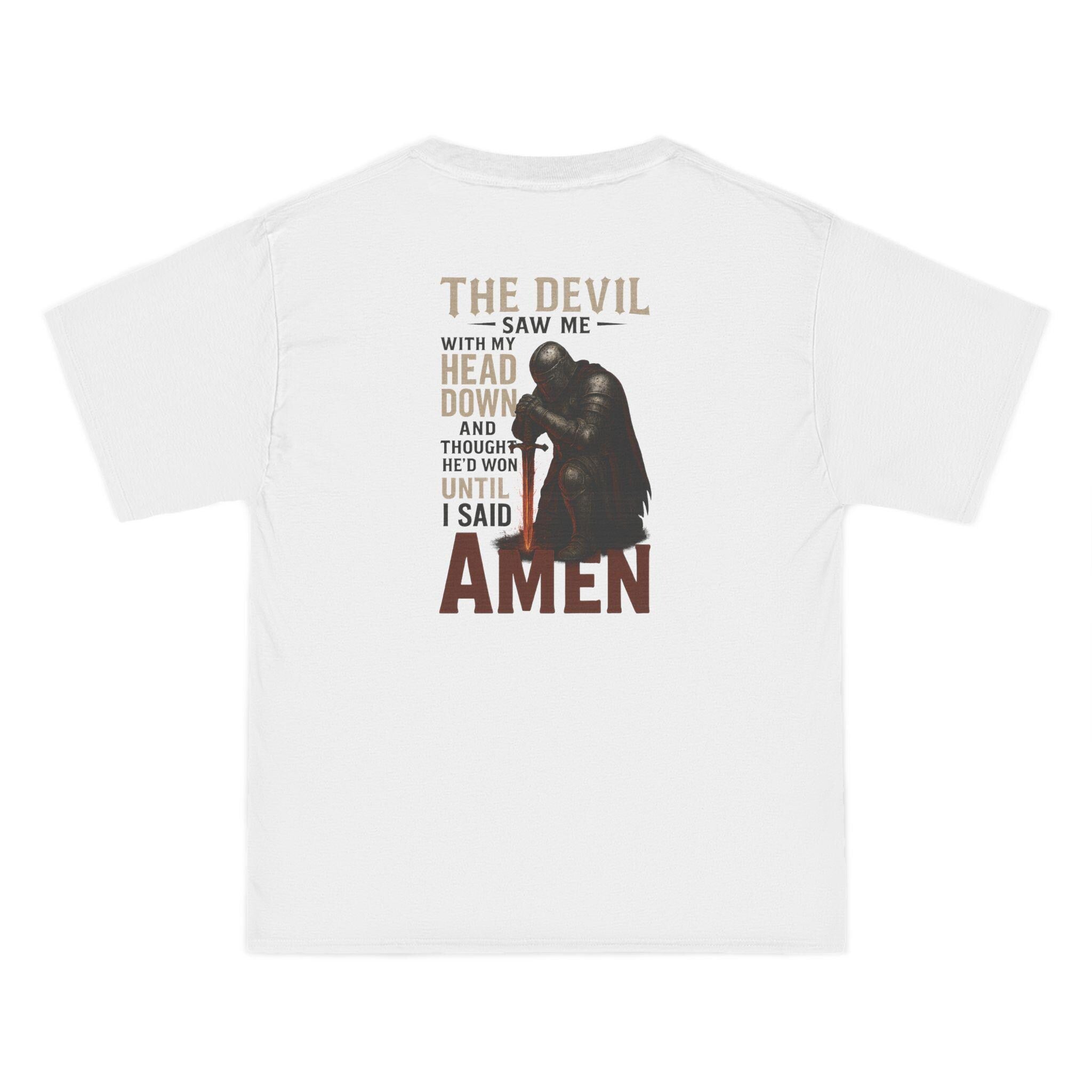 Christian Warrior T-Shirt: Armor of God Prayer Apparel