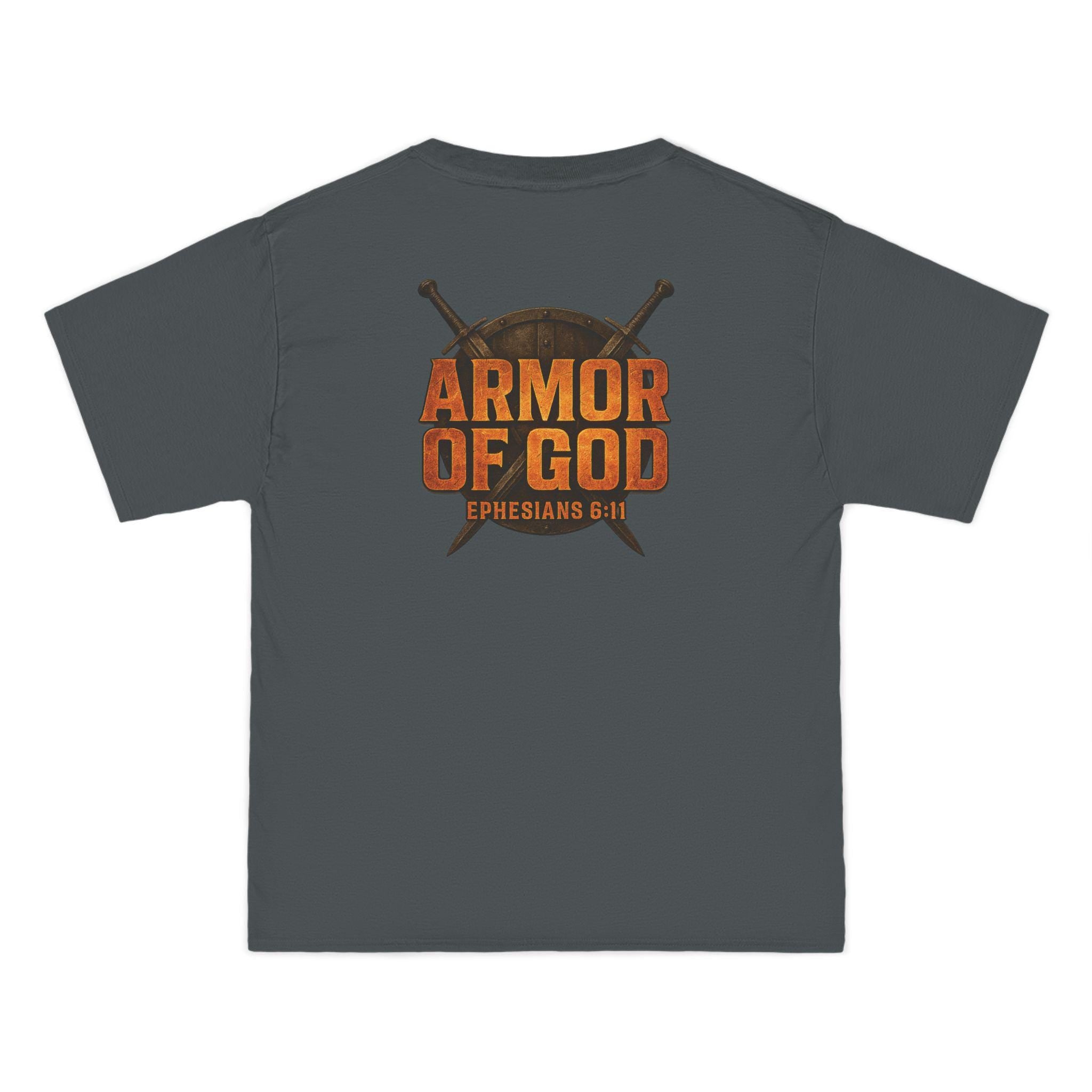 Armor of God Christian T-Shirt Ephesians 6:11 Bible Verse Tee, Bold Faith Warrior Shirt, Spiritual Warfare Scripture Graphic for Men & Women