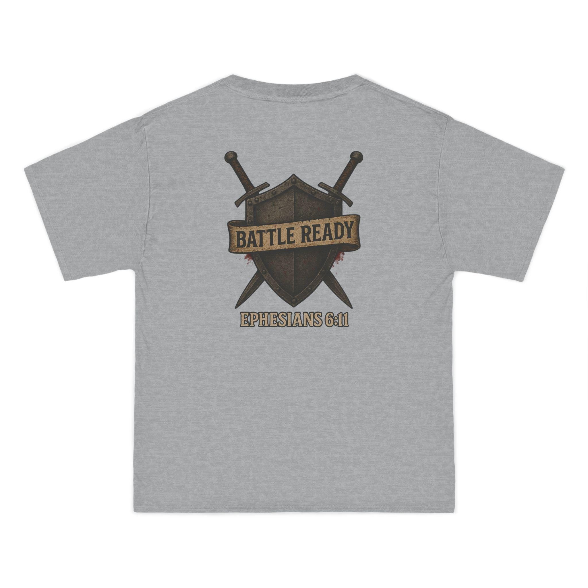 Christian Armor of God T-Shirt, Spiritual Warfare Tee, Crossed Swords Shirt, Faith Apparel, Unisex Christian Clothing, Christian Gifts