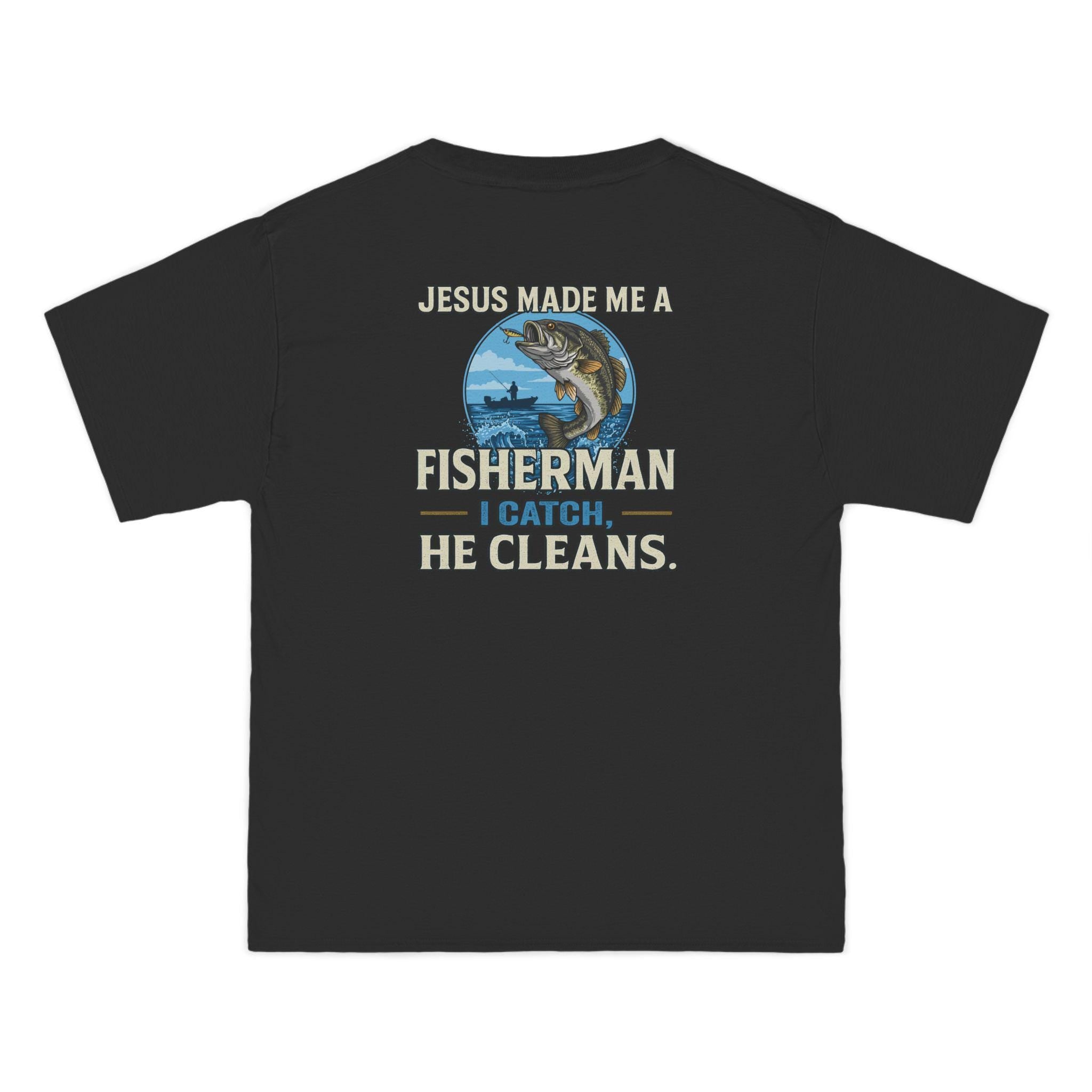 Christian Fisherman T-Shirt: Faith Fishing Apparel