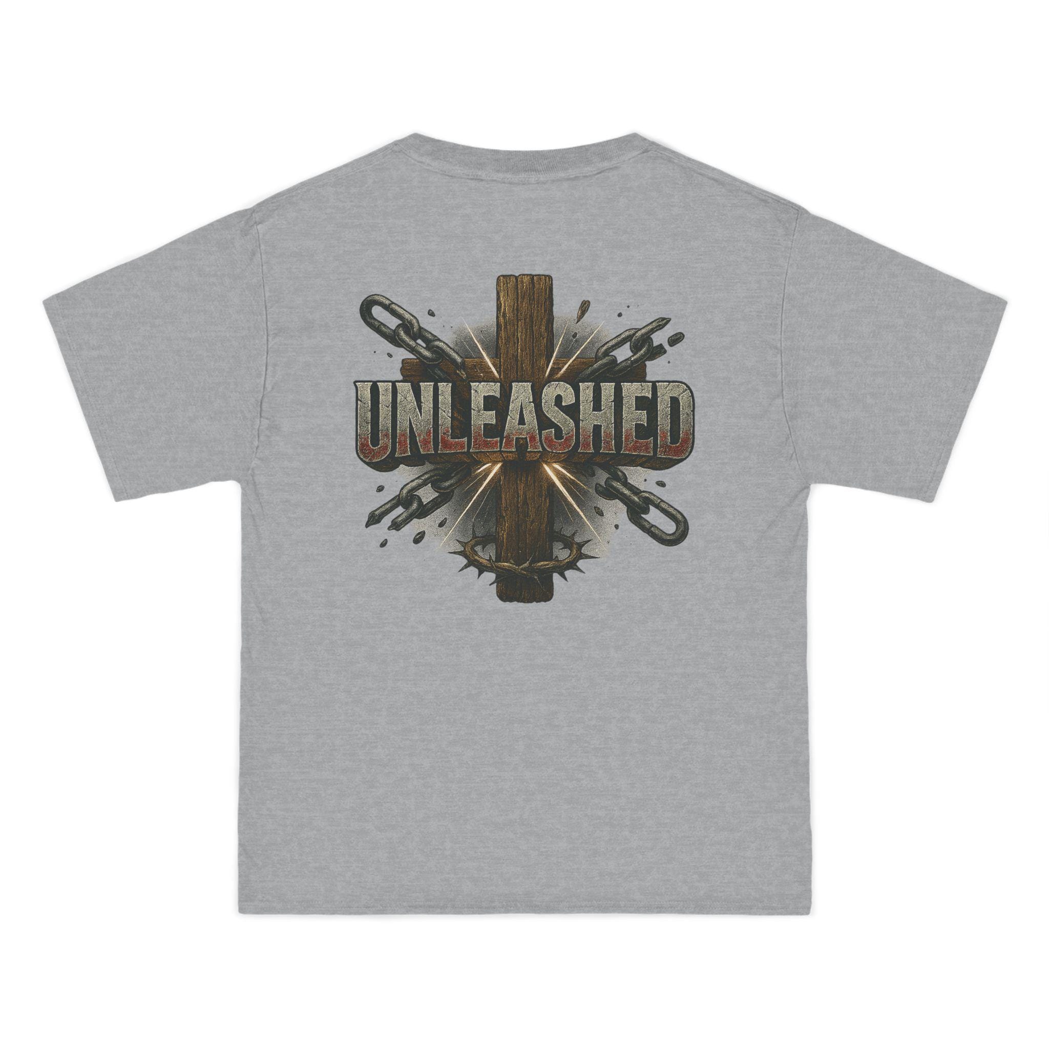 Unleashed Christian T-Shirt: Faith, Strength, Freedom