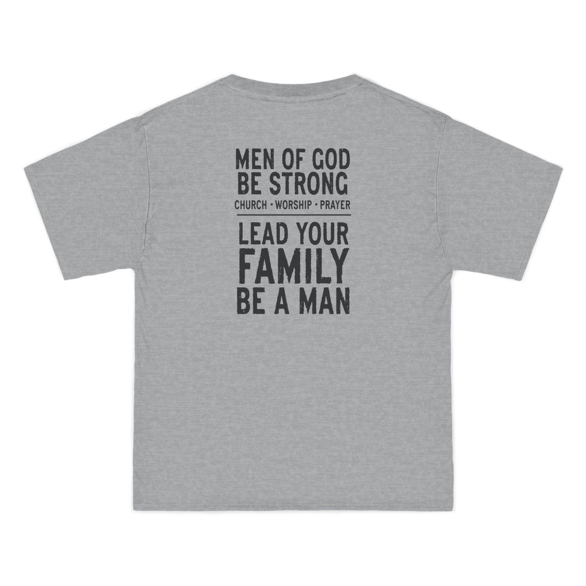 Men of God Christian T-Shirt: Faith Ministry Tee