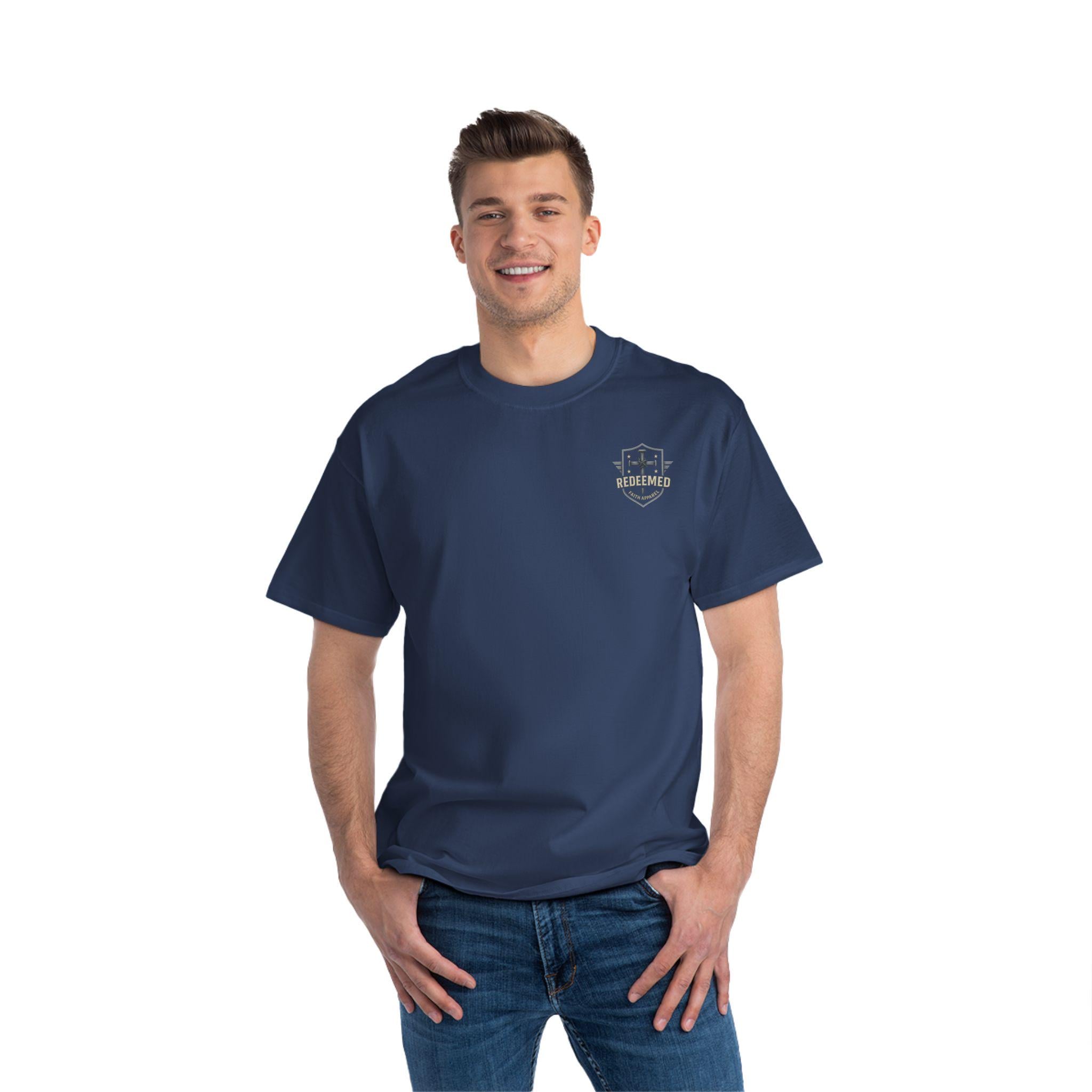 Christian Cross T-Shirt: Redeem Your Identity Graphic Tee