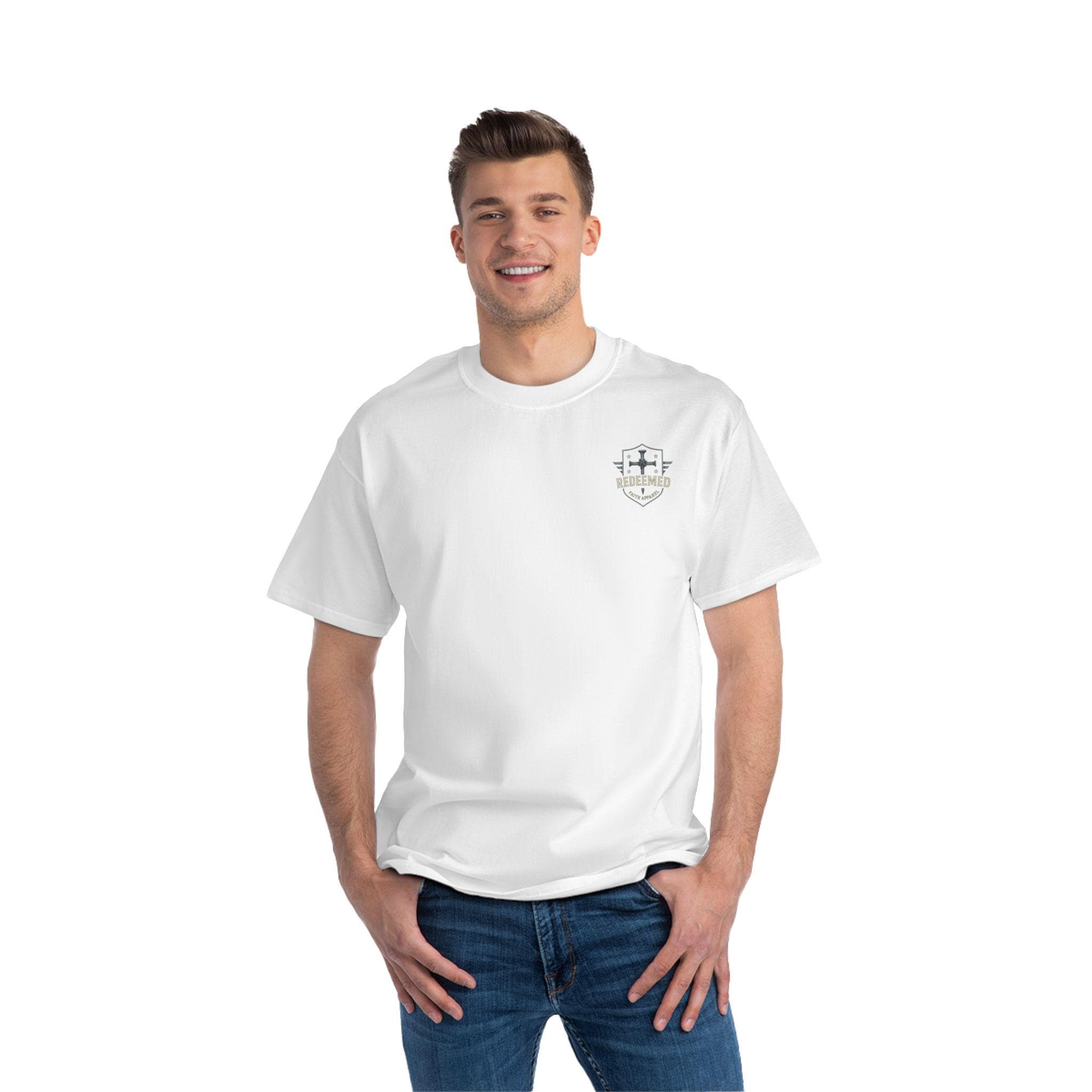 Christian Sailor T-Shirt: Patriotic Navy Emblem Tee