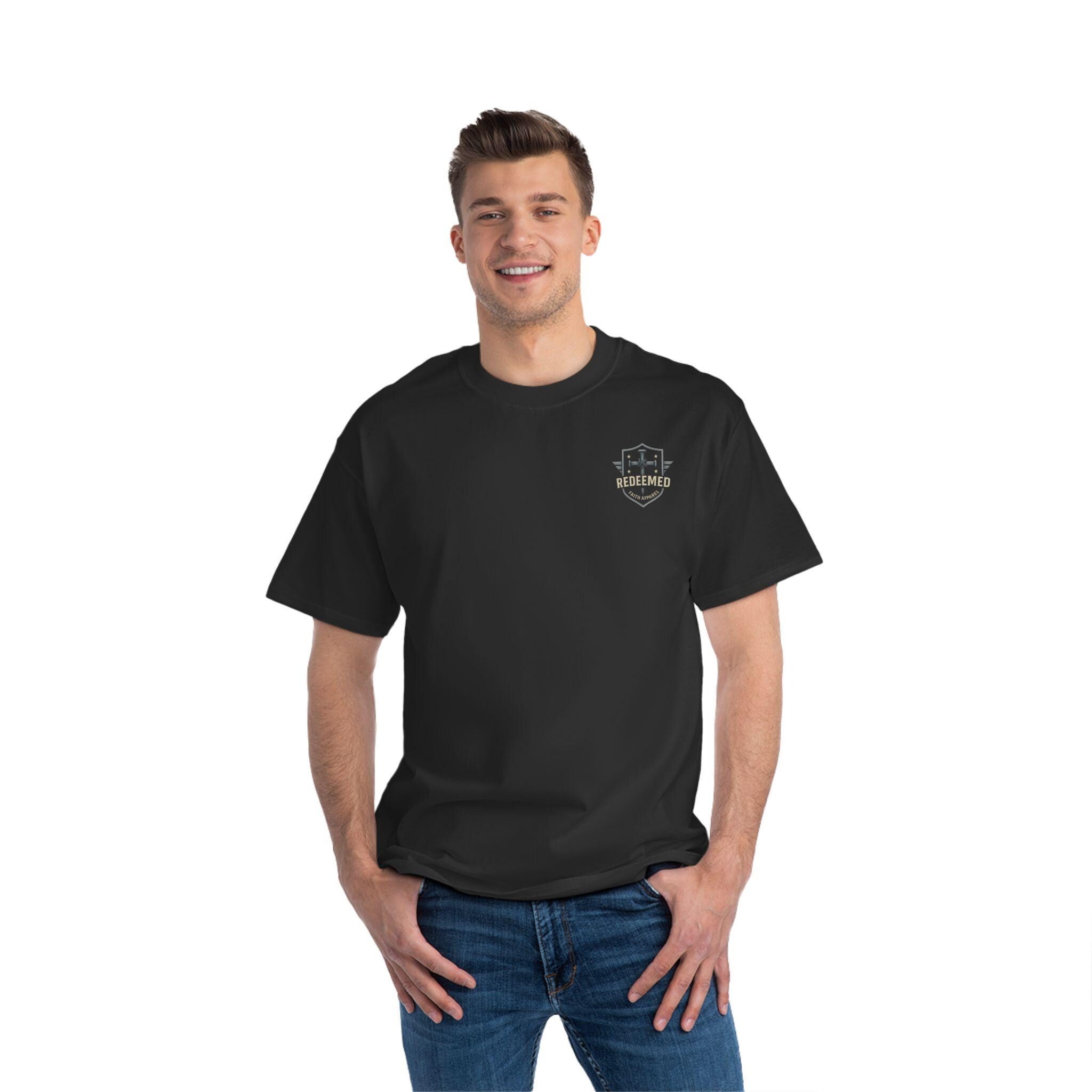USMC 250th Anniversary, Semper Fidelis 250 Years Strong T-Shirt - USMC 1775-2025, Psalm 144:1, Christian Apparel Men, United States Marines