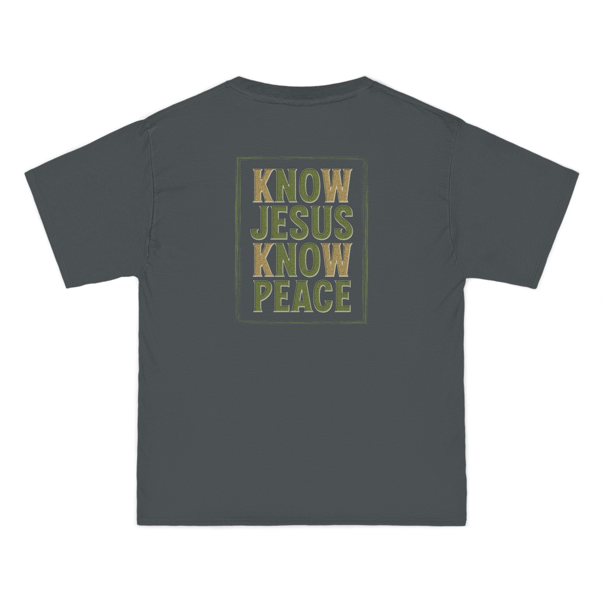 Know Jesus Know Peace Shirt - Christian Gospel Tee