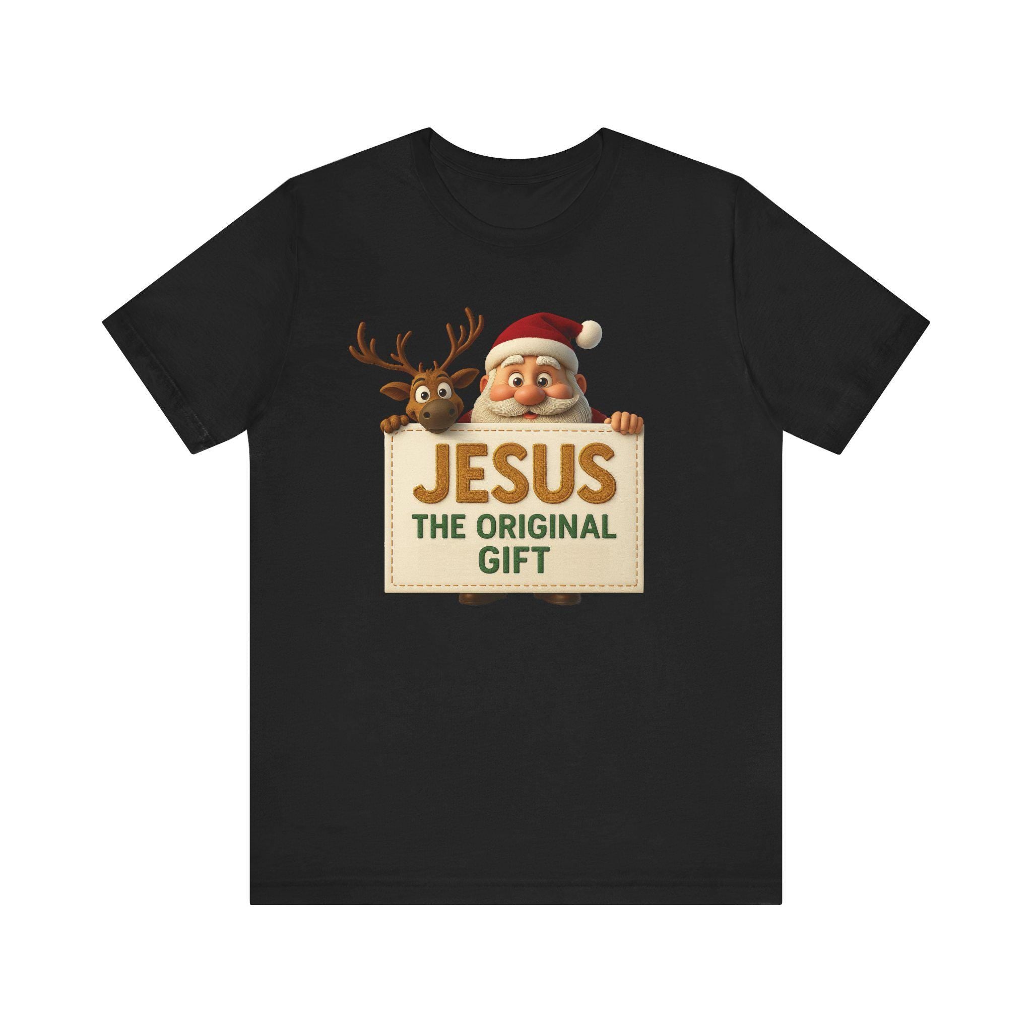 Jesus The Original Gift Christian Christmas Shirt or Sweatshirt, Redeemed Faith Apparel, Faith Holiday Gift, Christmas Collection T-shirt