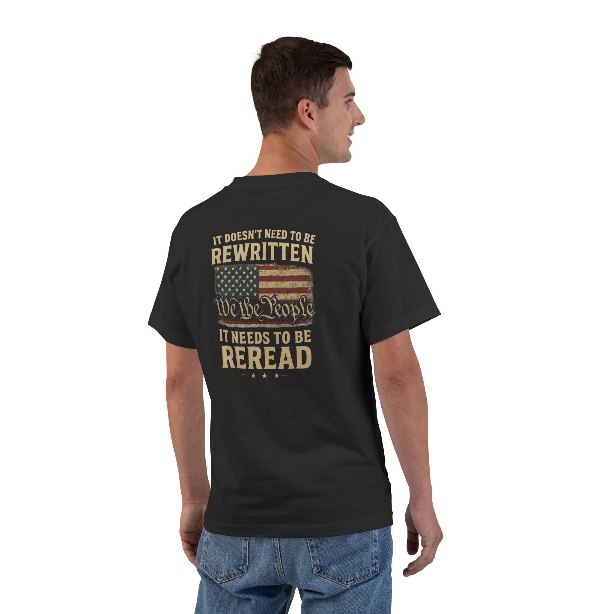 We The People American Flag Shirt: Patriotic Constitution Tee