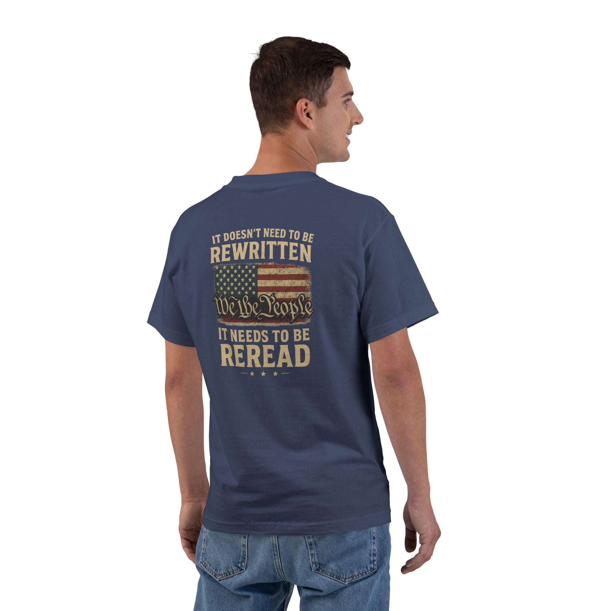 We The People American Flag Shirt: Patriotic Constitution Tee